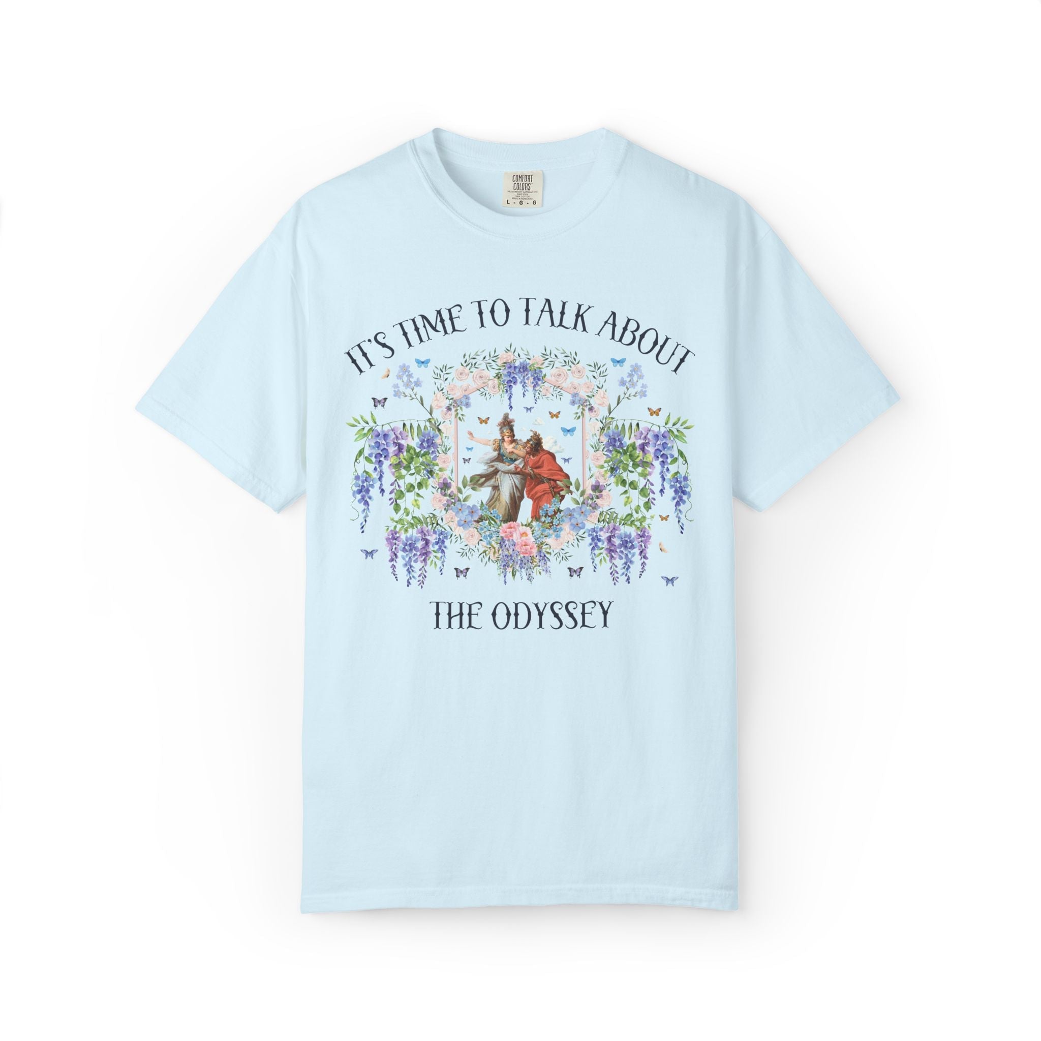 The Odyssey Art History Buff Tee Shirt: Ancient Greek Mythology History Buff T-Shirt, Homer Ancient Classic Literature, Poetry Major Gift - Opal and June