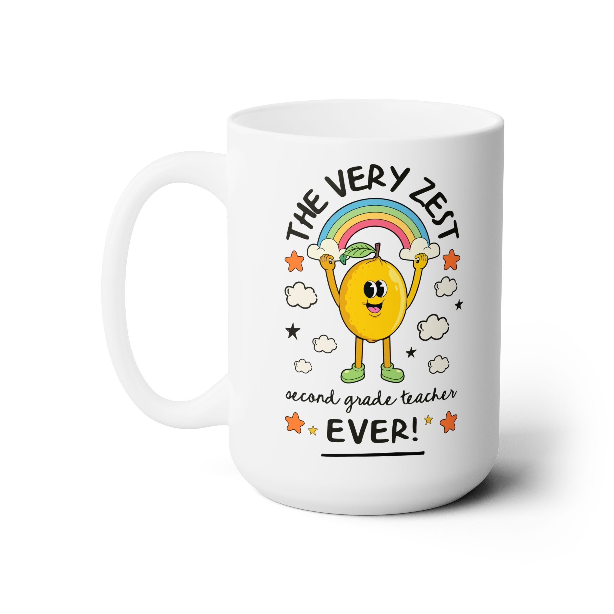 The Very Zest Second Grade Teacher Ever Coffee Mug - Opal and June