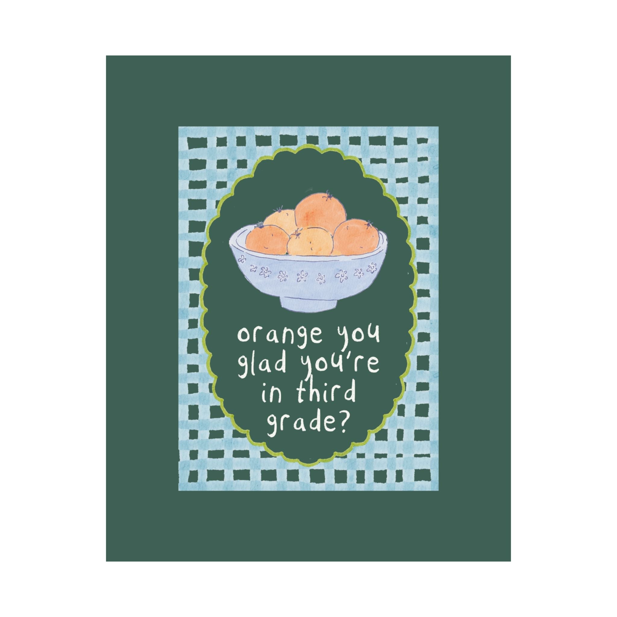 Third Grade Classroom Decor: Orange You Glad You're in Third Grade - Opal and June
