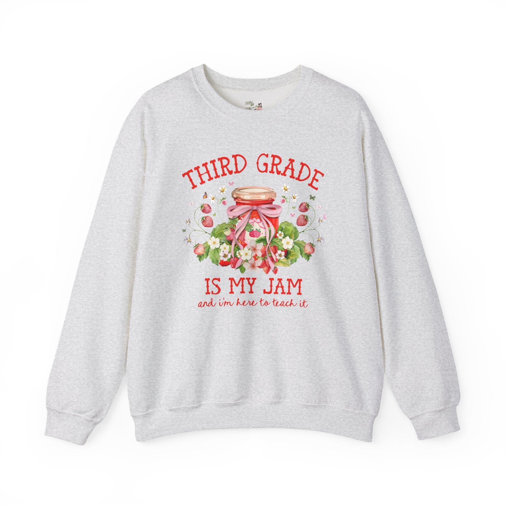 Third Grade Teacher Sweatshirt - Opal and June