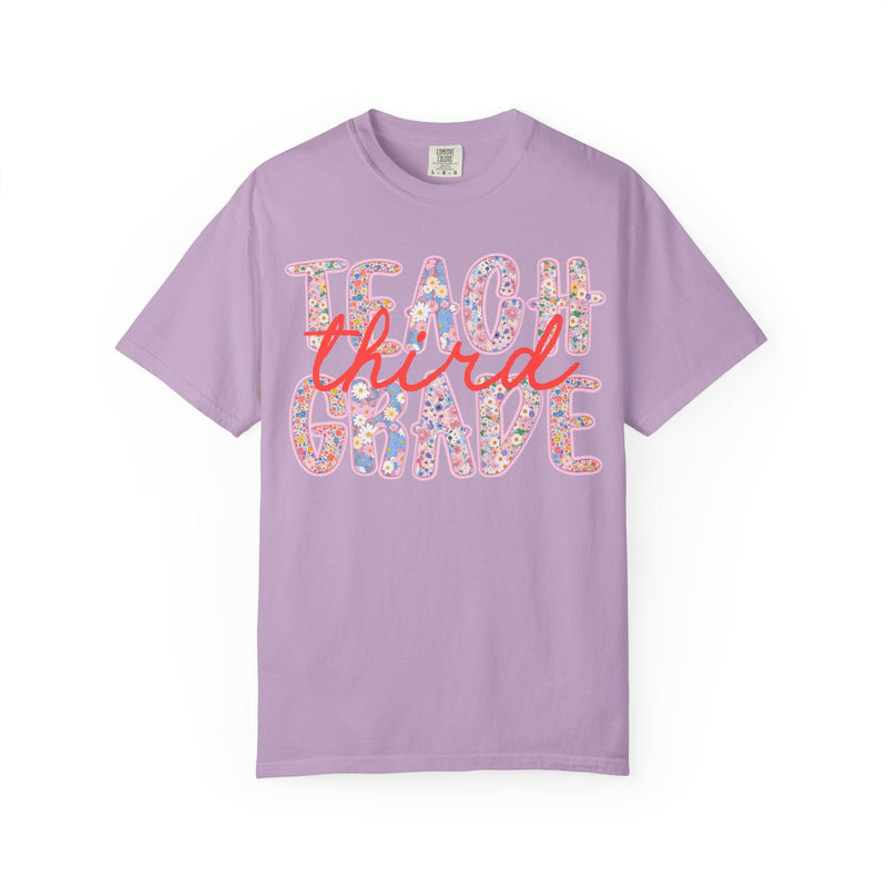 Third Grade Teacher Tee Shirt - Opal and June