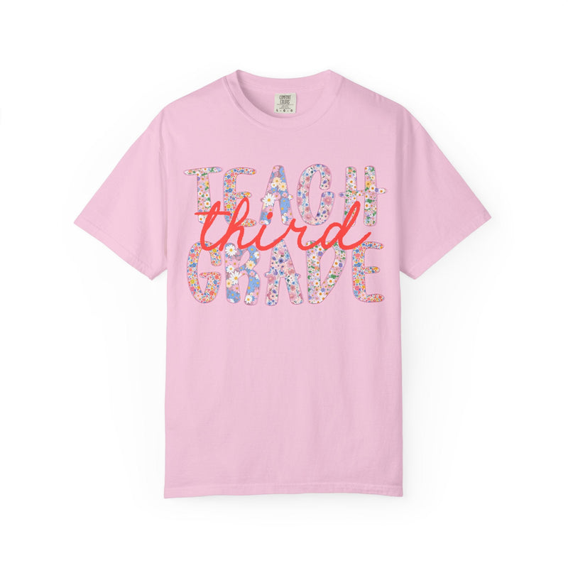 Third Grade Teacher Tee Shirt - Opal and June