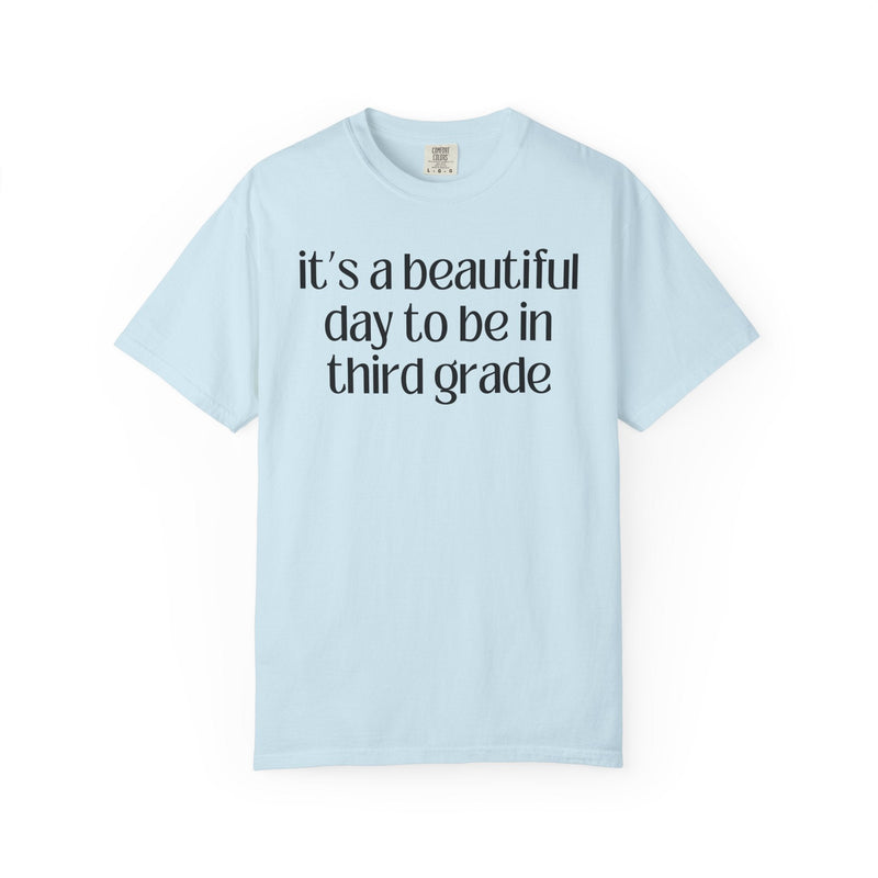 Third Grade Teacher Tee Shirt for Back to School, Cute Matching Teacher T-Shirt for First Day of School, Elementary School New Teacher Gift - Opal and June