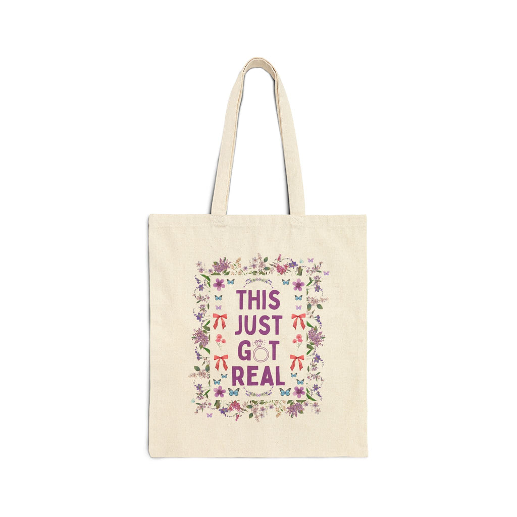 This Just Got Real Bridal Tote - Opal and June