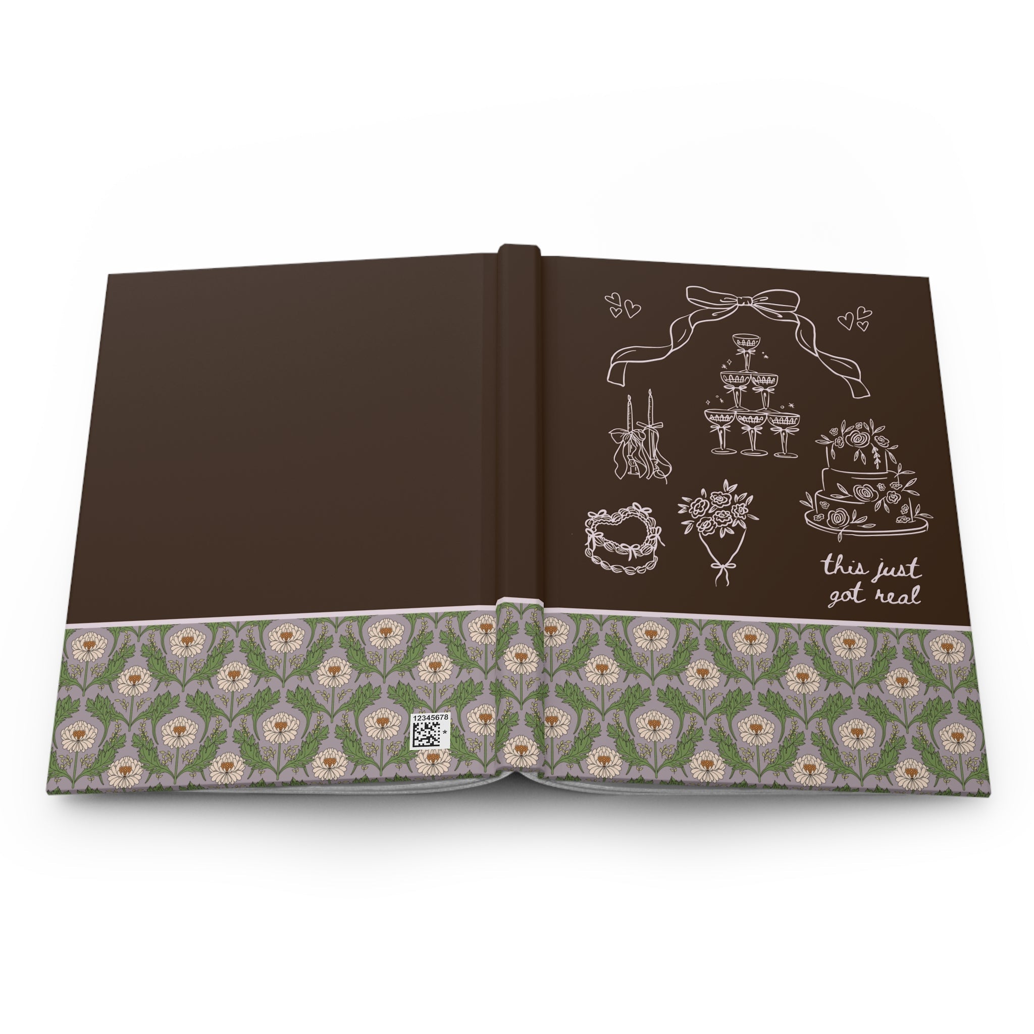 This Just Got Real Notebook: Chocolate - Opal and June