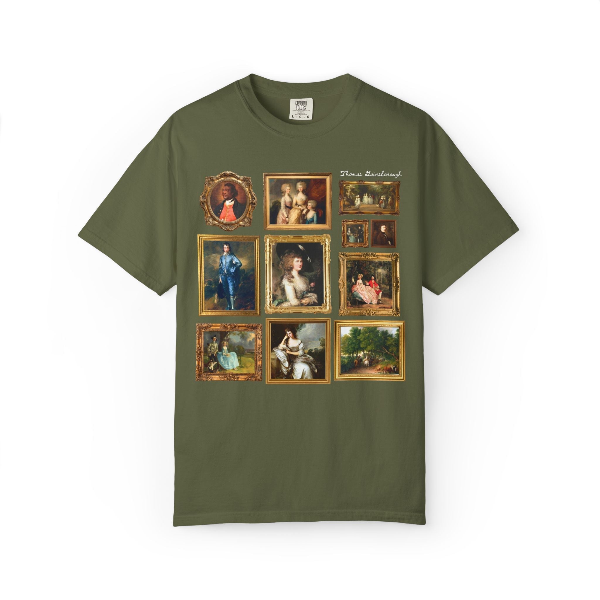 Thomas Gainsborough Art History T-Shirt: Famous Paintings, Rococo Art Historian Gift, French Art History, 18th Century Artwork, Museum Lover - Opal and June