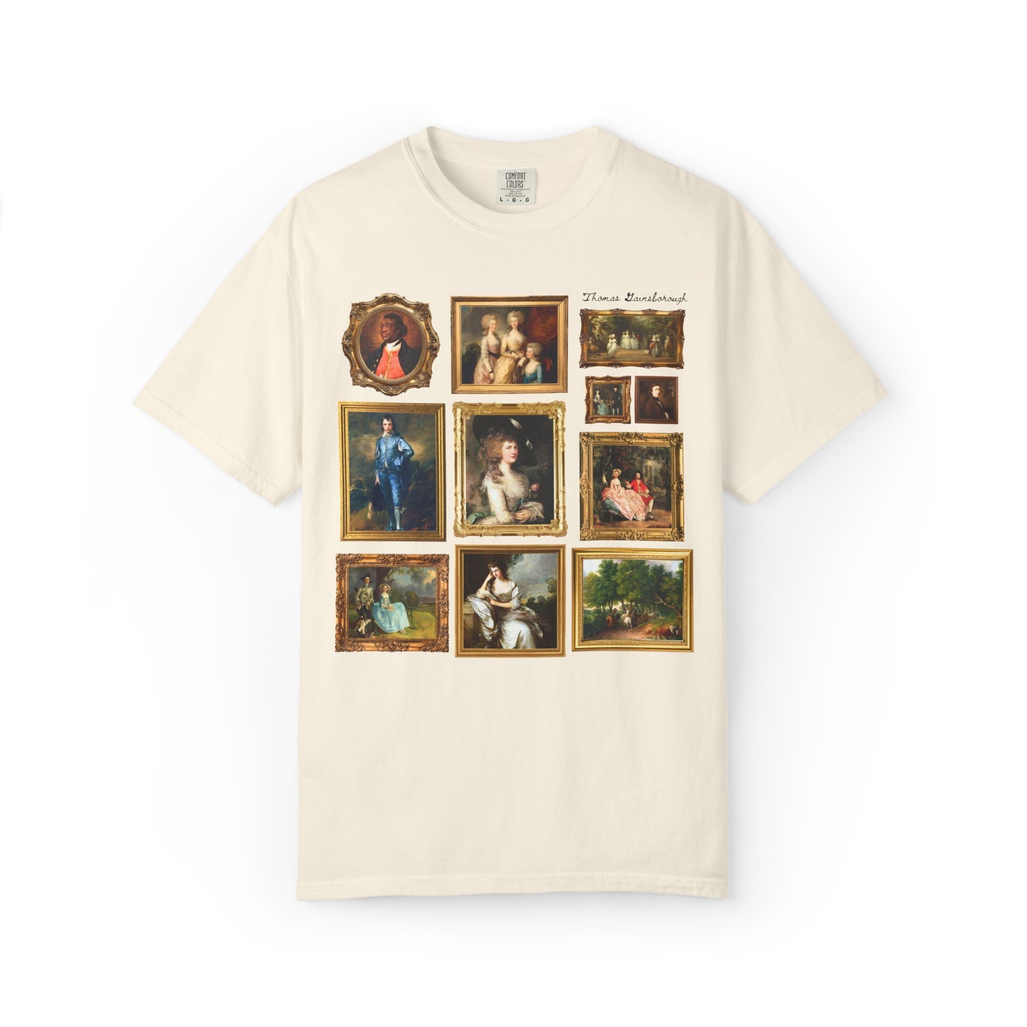 Thomas Gainsborough Art History T-Shirt: Famous Paintings, Rococo Art Historian Gift, French Art History, 18th Century Artwork, Museum Lover - Opal and June