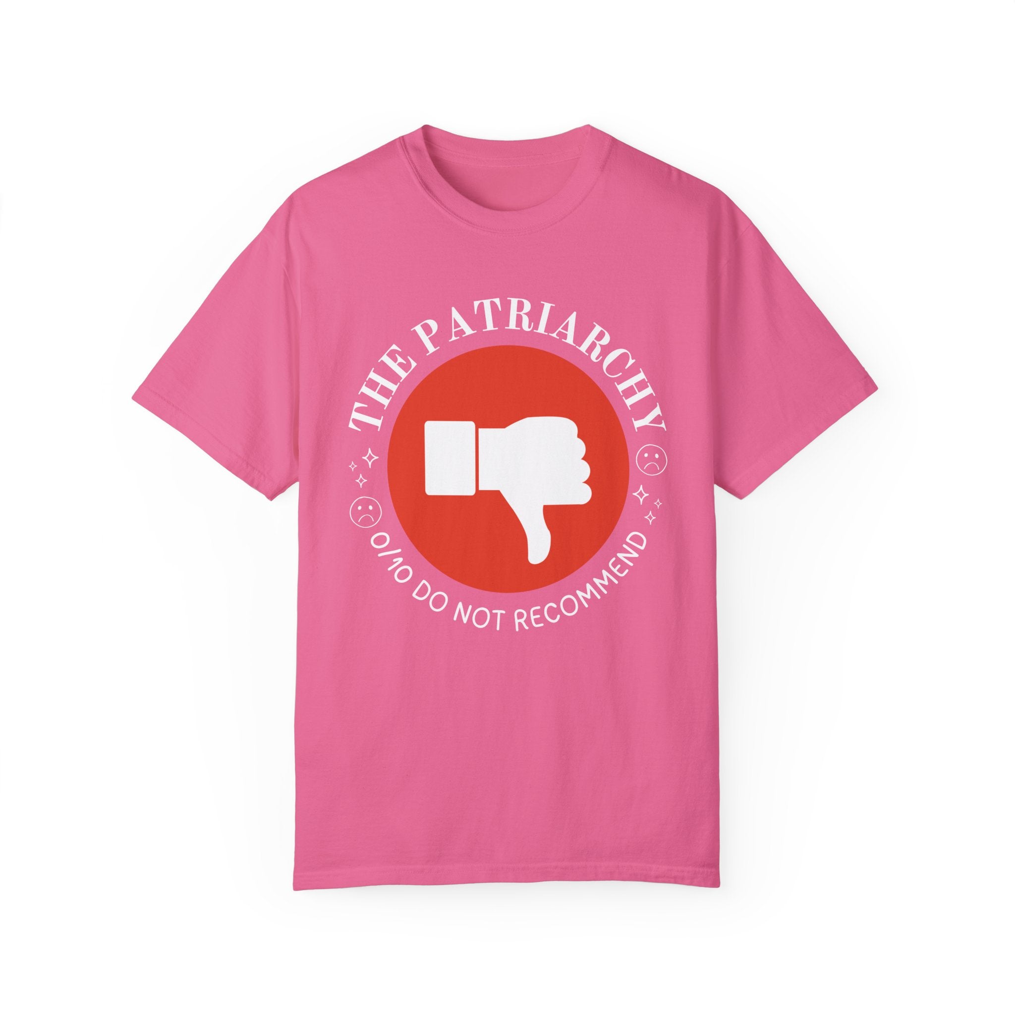 Thumbs Down Feminist Tee Shirt - Opal and June