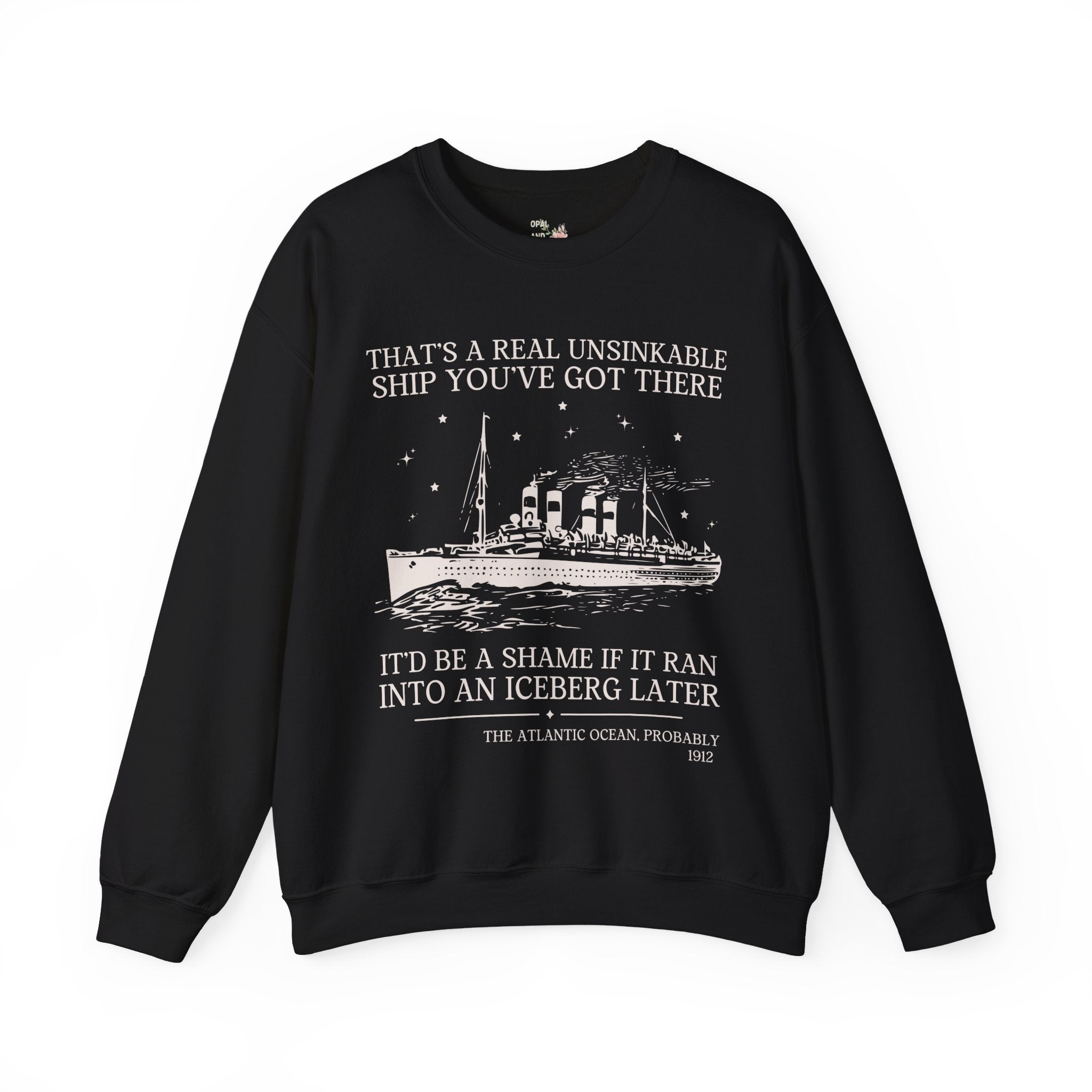 Titanic Maritime History Sweatshirt - Opal and June