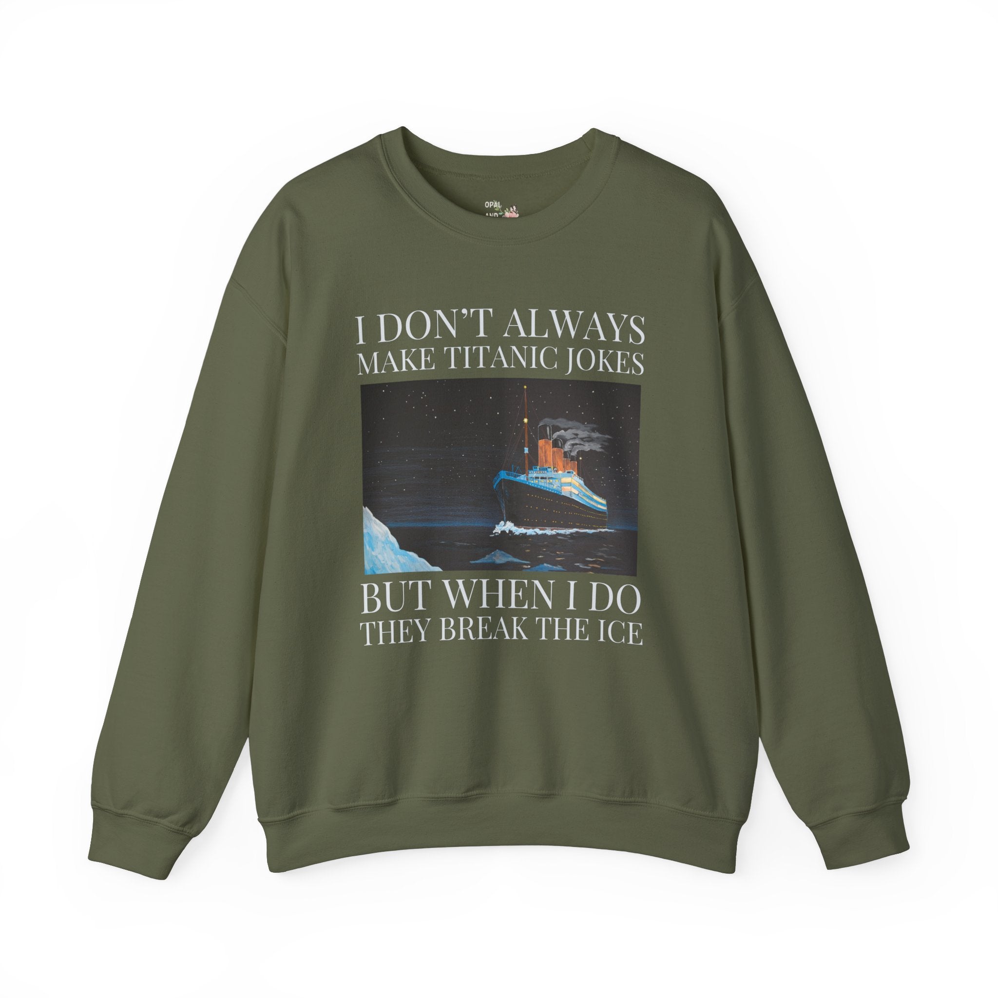 Titanic Maritime History Sweatshirt - Opal and June