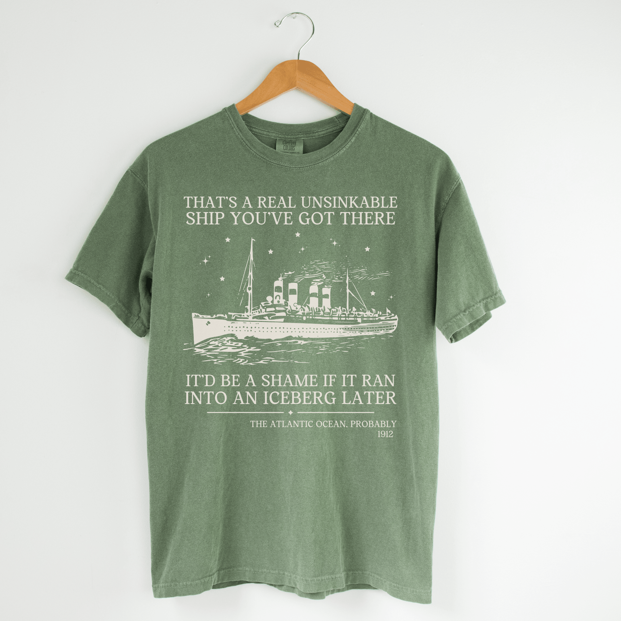 Titanic Maritime History T-Shirt - Opal and June