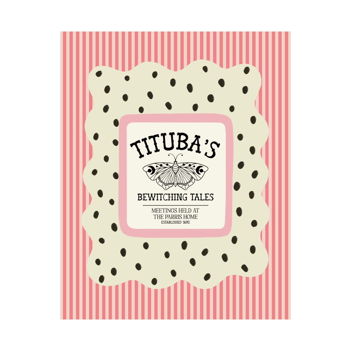 Tituba's Bewitching Tales Wall Print for Salem Witch Trial Historian, Spooky History Buff Gift, Women's History, Massachusetts History - Opal and June