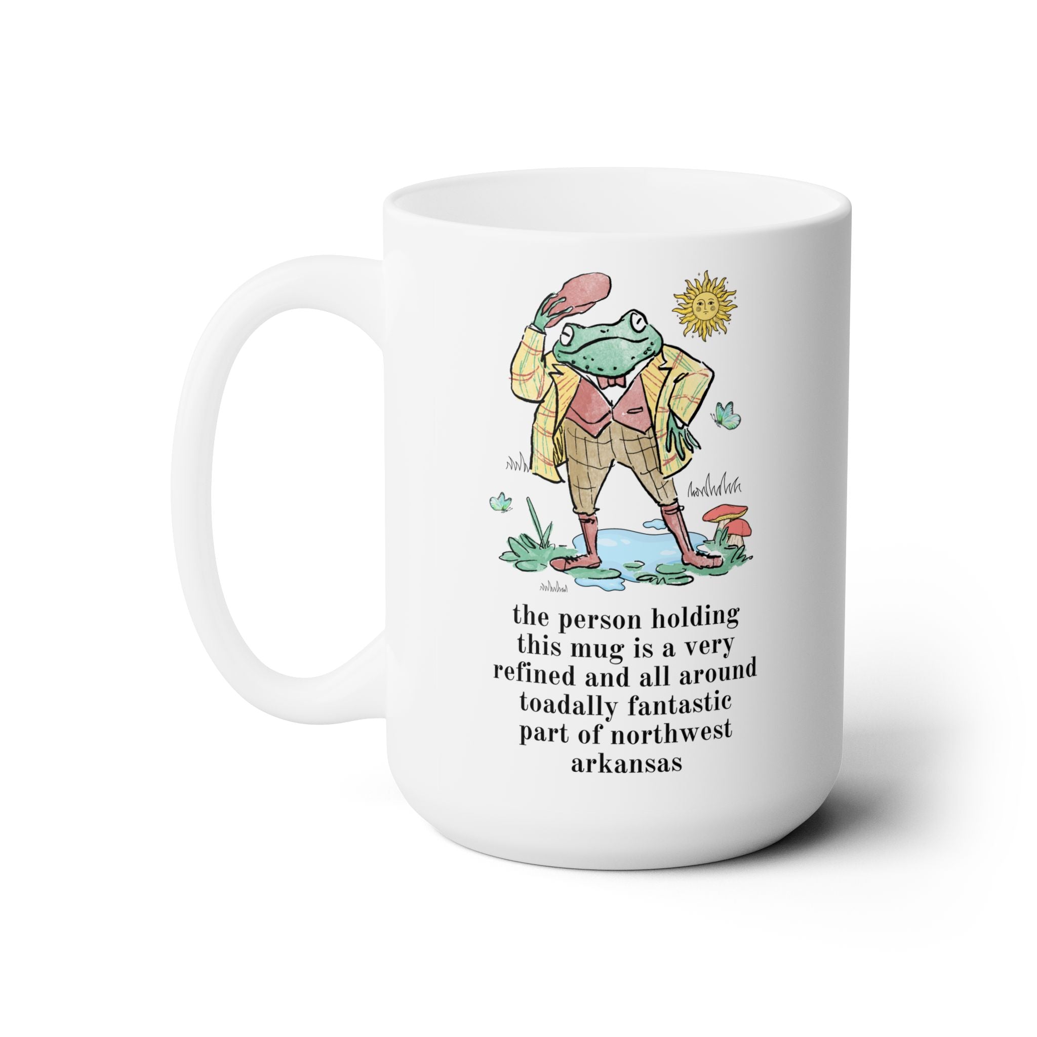 Toadally Fantastic Part of Northwest Arkansas Coffee Mug - Opal and June