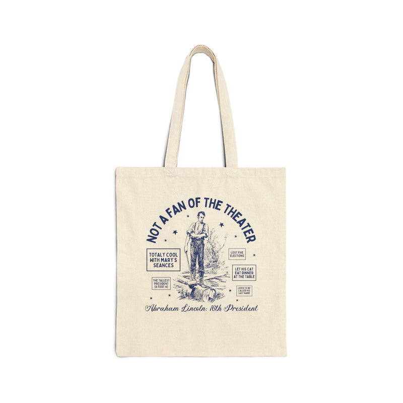 Tote Bag: Abraham Lincoln Fun Facts - Opal and June