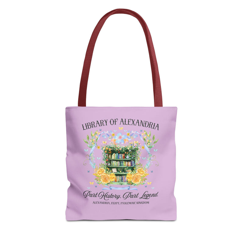 Tote Bag: Library of Alexandria - Opal and June