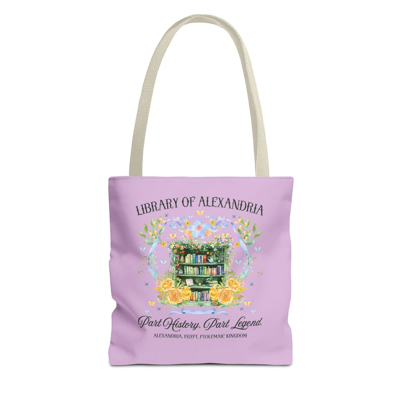 Tote Bag: Library of Alexandria - Opal and June