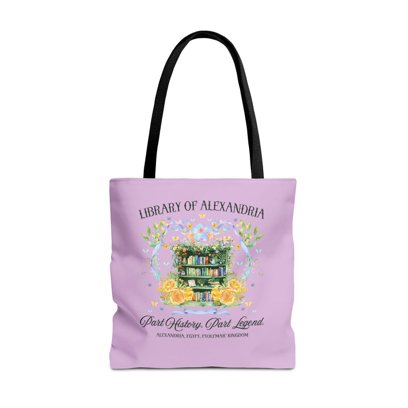 Tote Bag: Library of Alexandria - Opal and June