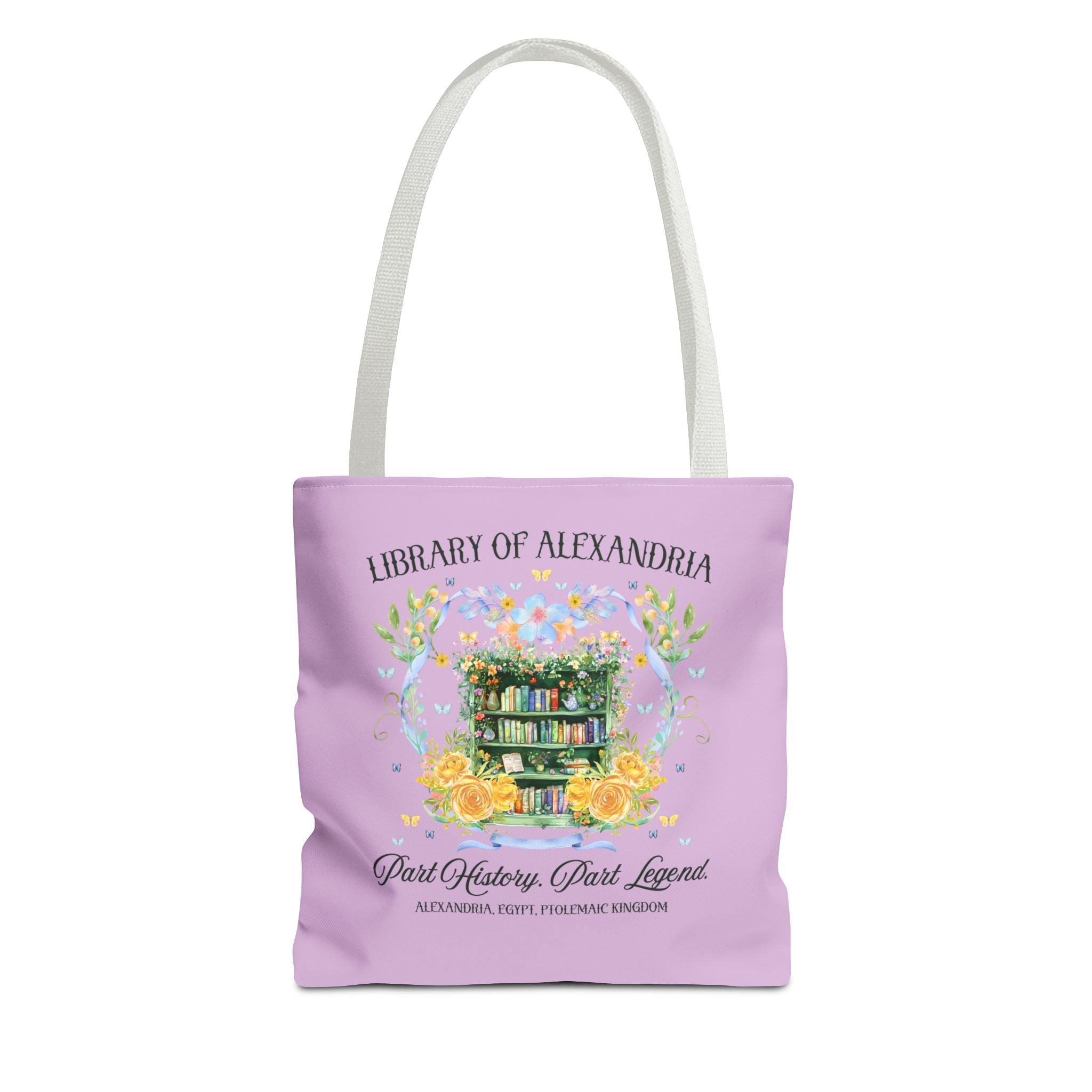Tote Bag: Library of Alexandria - Opal and June