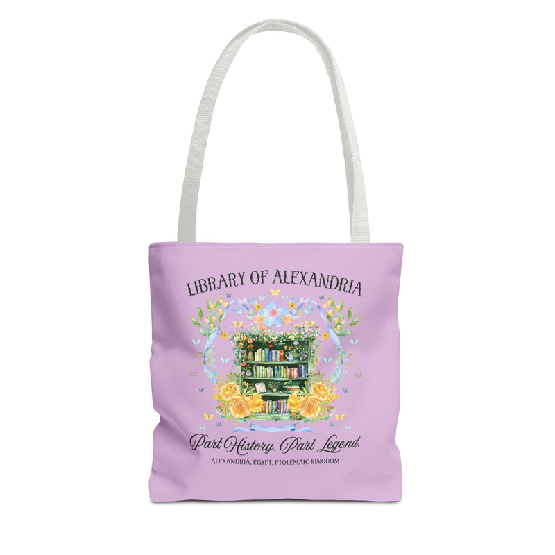 Tote Bag: Library of Alexandria - Opal and June