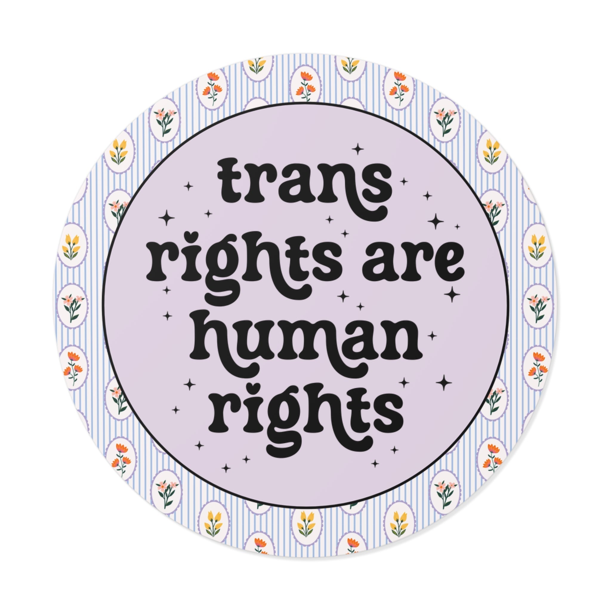 Trans Rights are Human Rights Sticker - Opal and June