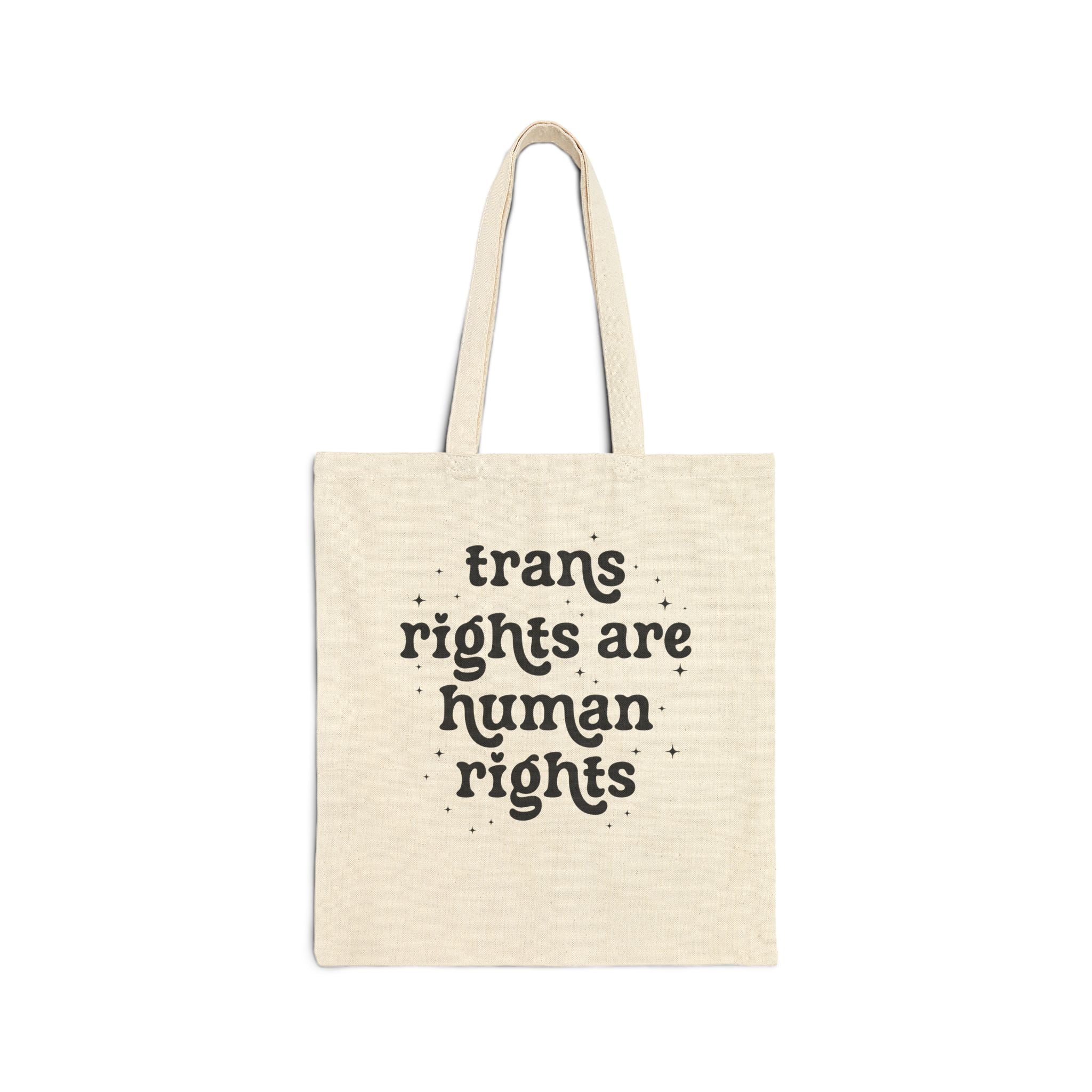Trans Rights are Human Rights Tote - Opal and June