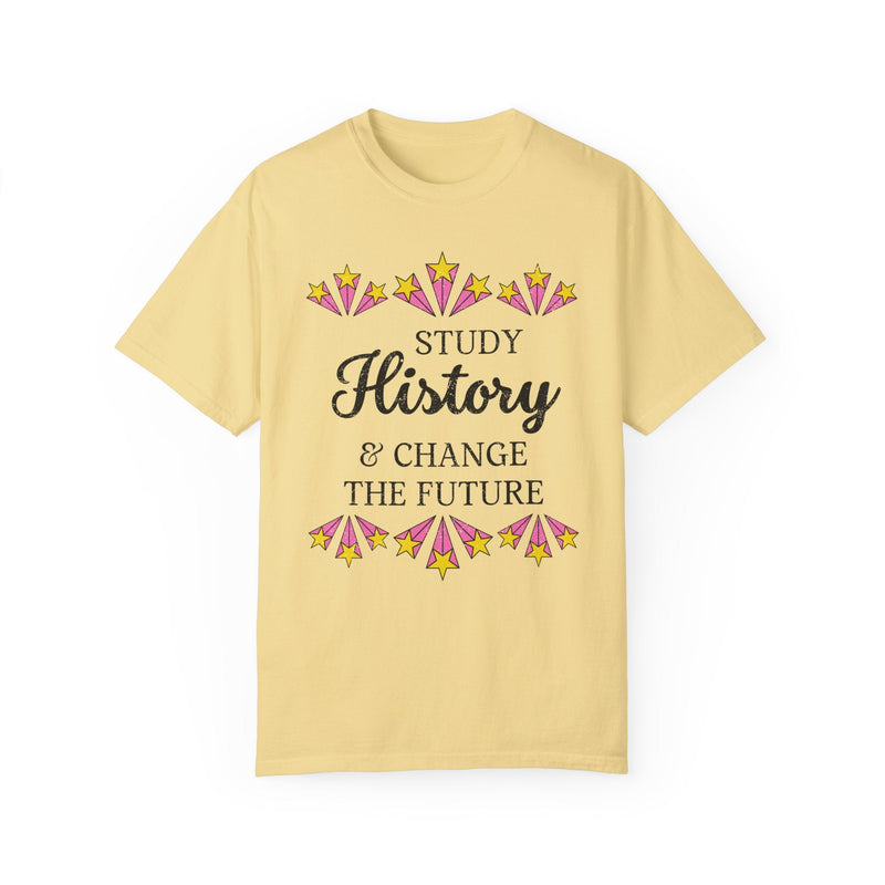 Trendy Aesthetic Tee Shirt for History Lover: Study History and Change the Future | Shirt for History Major or Professor, History Teacher - Opal and June