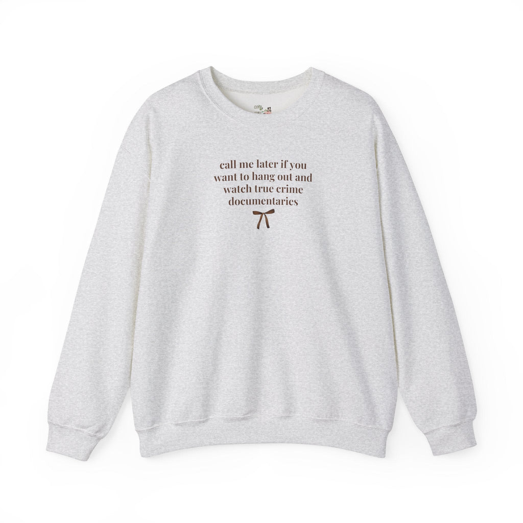 True Crime History Sweatshirt - Opal and June