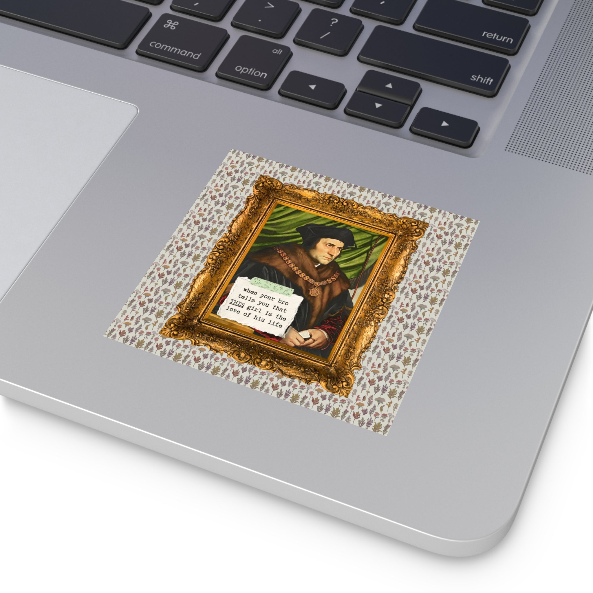 Tudor History Art History Tee Shirt: Thomas More and King Henry the 8th, Famous European Monarchs, 16th Century History. Funny History Shirt - Opal and June