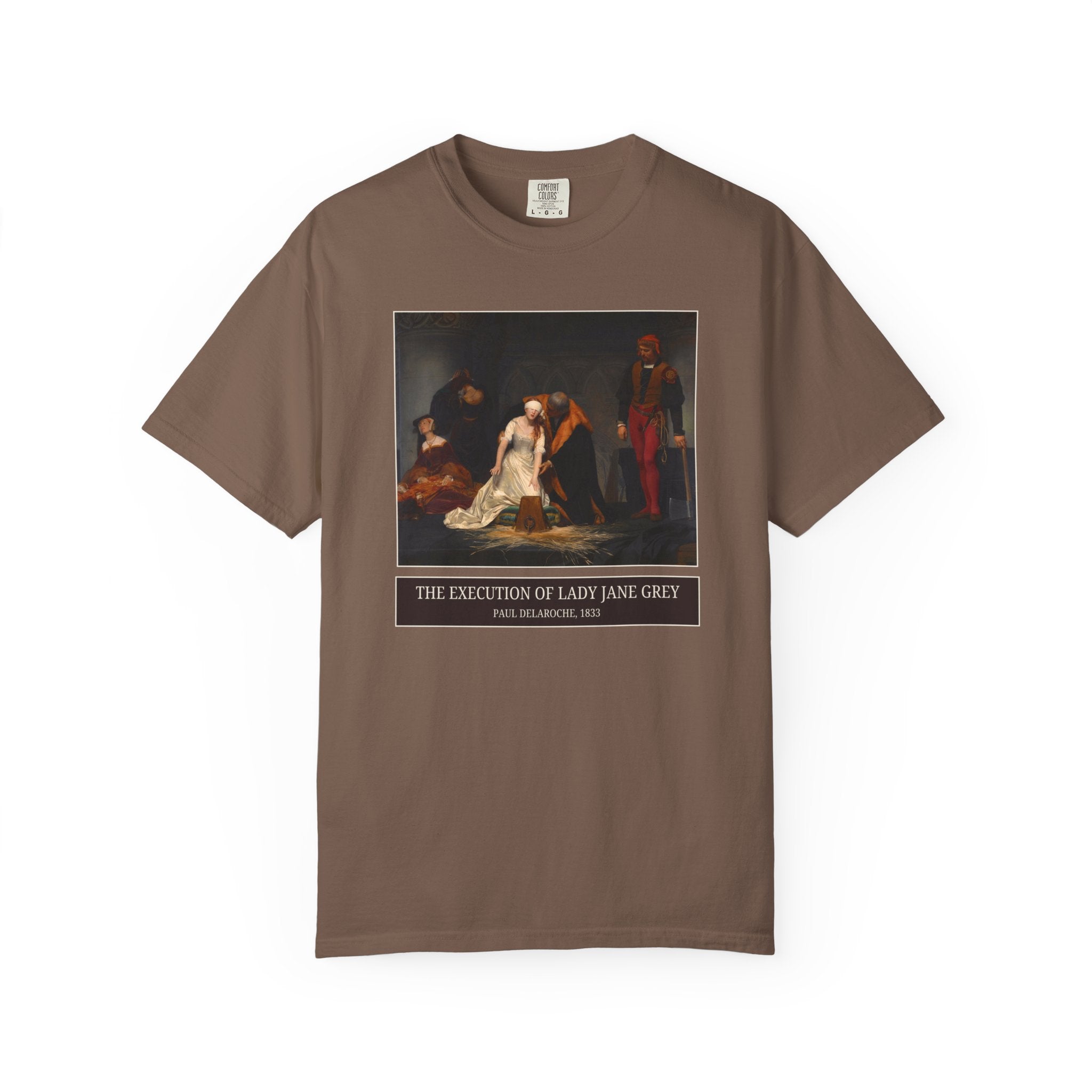 Tudor History Art History Tee: The Execution of Lady Jane Grey, British History Lover Gift, Famous Queens, History Major or Historian Shirt - Opal and June