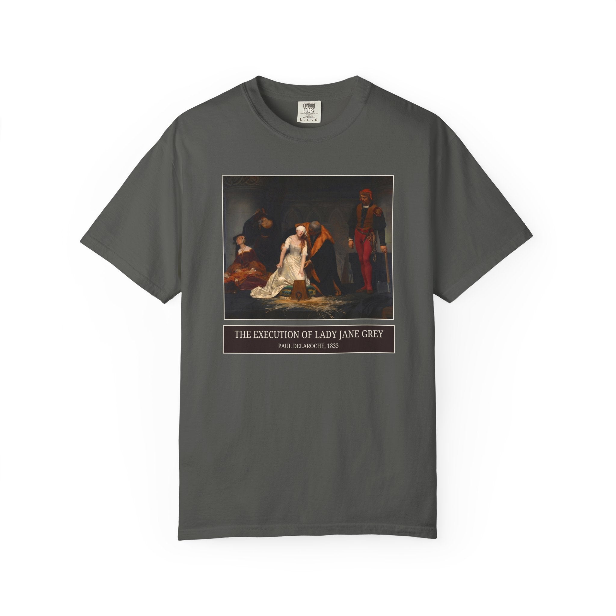 Tudor History Art History Tee: The Execution of Lady Jane Grey, British History Lover Gift, Famous Queens, History Major or Historian Shirt - Opal and June