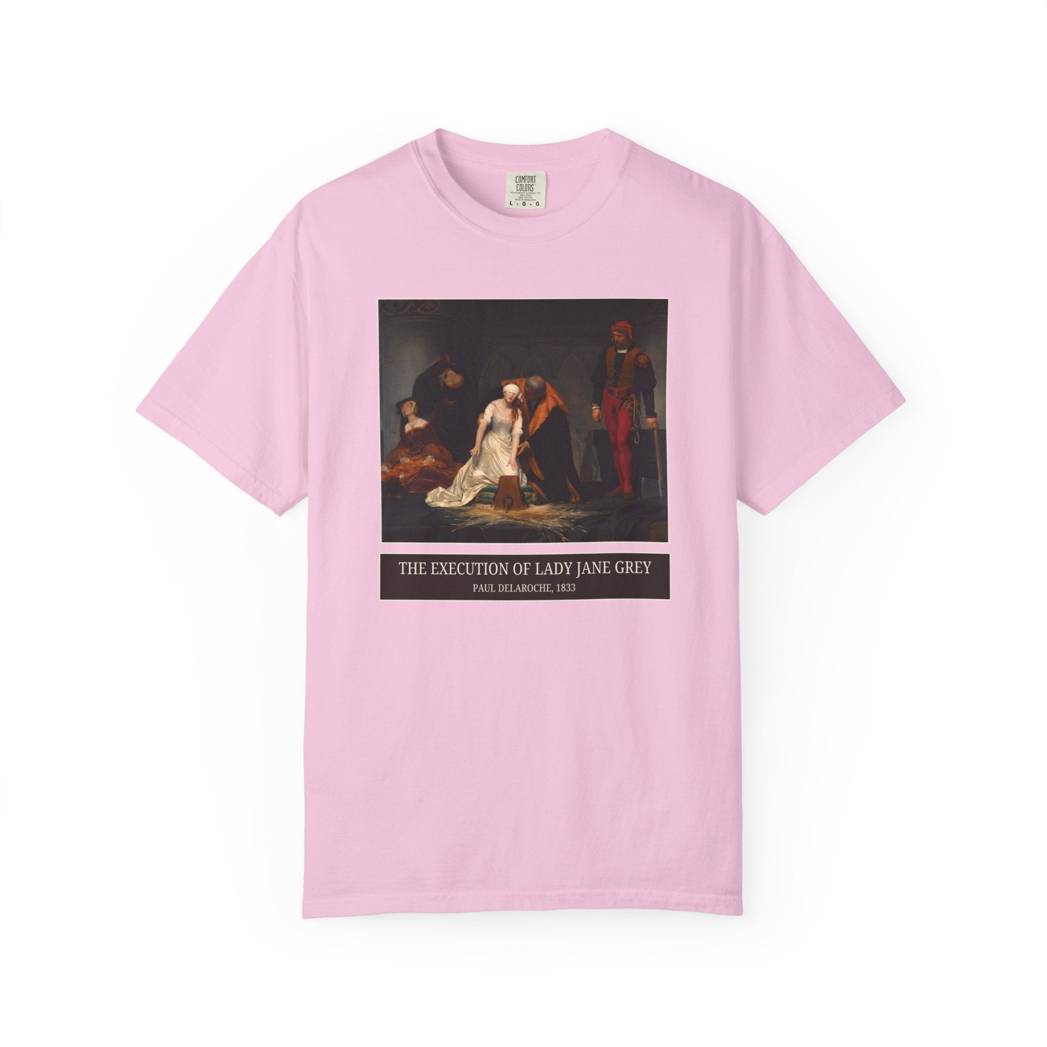 Tudor History Art History Tee: The Execution of Lady Jane Grey, British History Lover Gift, Famous Queens, History Major or Historian Shirt - Opal and June