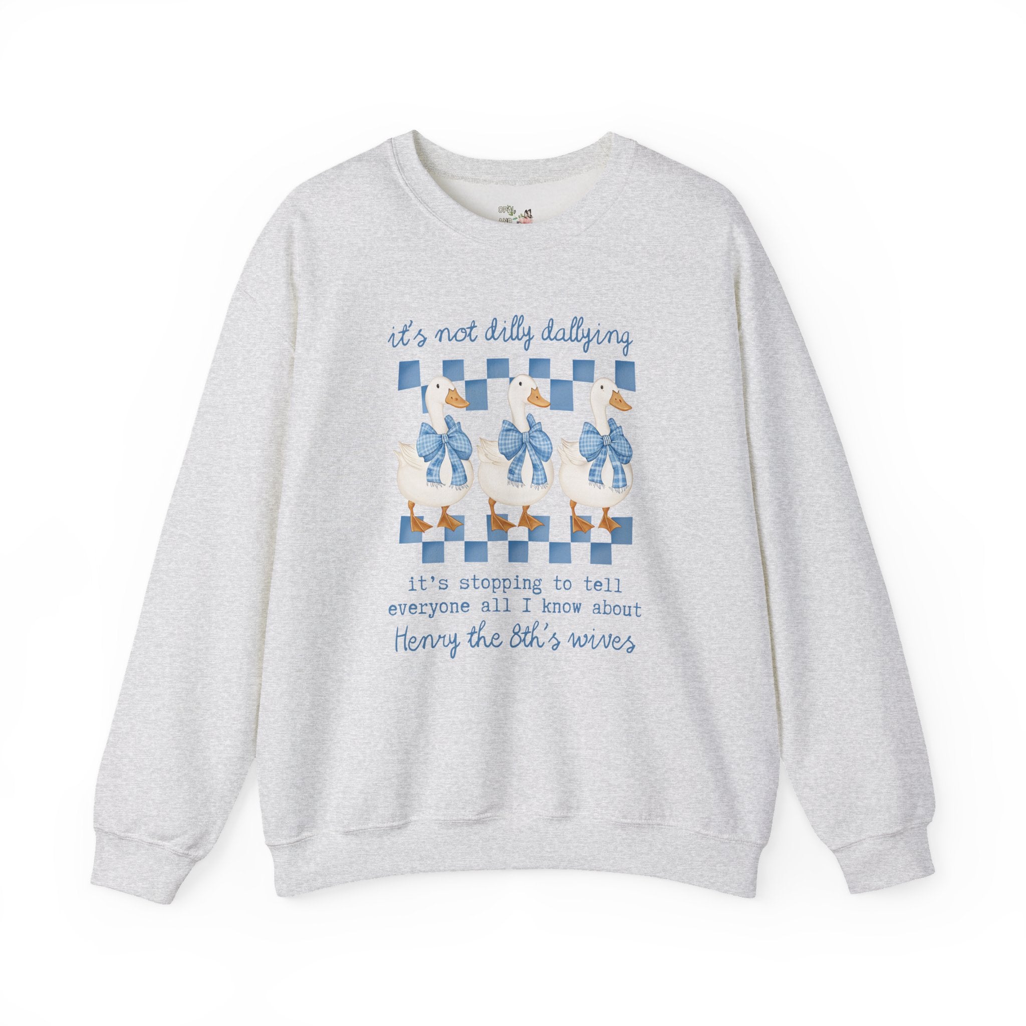 Tudor History Sweatshirt, History Buff Who Loves Henry the 8th's Wives, Famous Queens, Anne Boleyn, Catherine of Aragon, History Professor - Opal and June