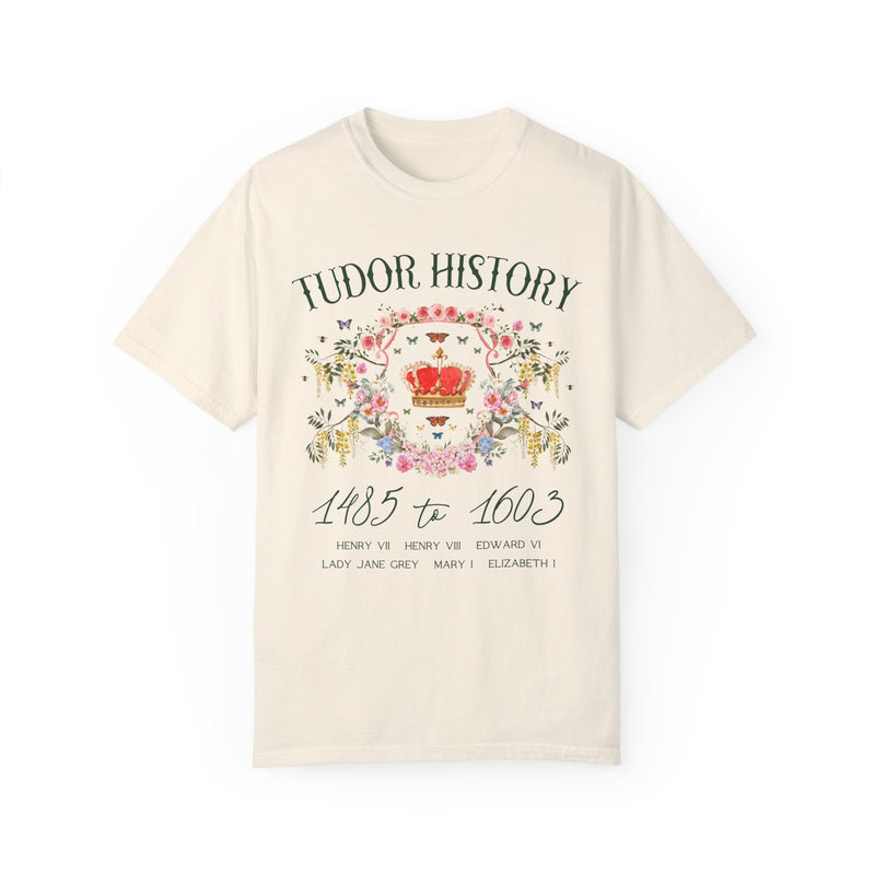 Tudor History T-Shirt with Crown - Opal and June