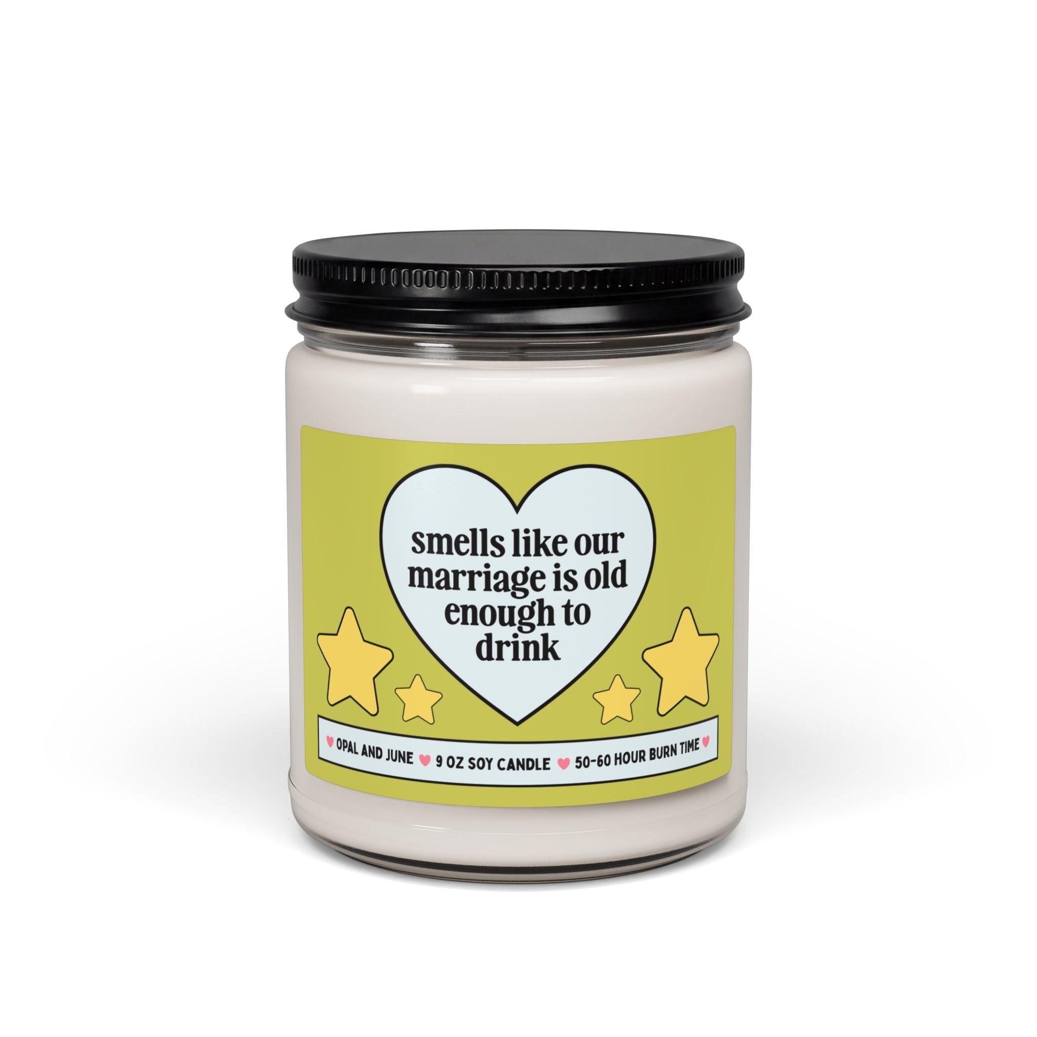 Twenty First Anniversary Gift for Partner: Smells Like Our Marriage is Old Enough to Vote, Silly 21st Anniversary Gift for Husband or Wife - Opal and June