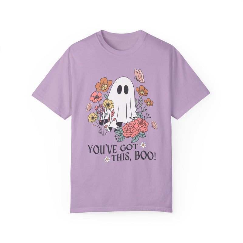 Cute Halloween Teacher Tee with Ghosts