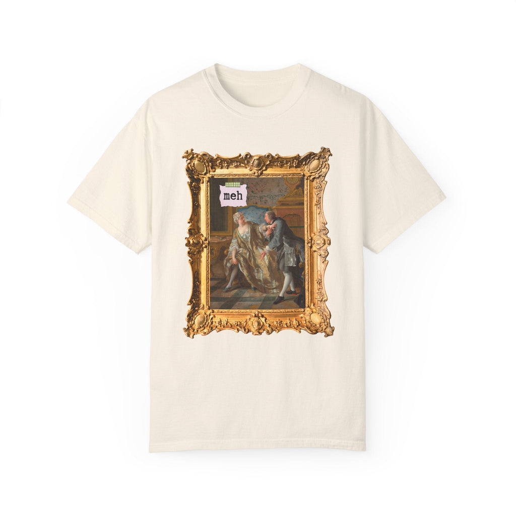 Valentine's Day Art History Tee Shirt for Friend Who Loves 18th Century Art, The Garter b Jean François de Troy, French Art Historian Gift - Opal and June