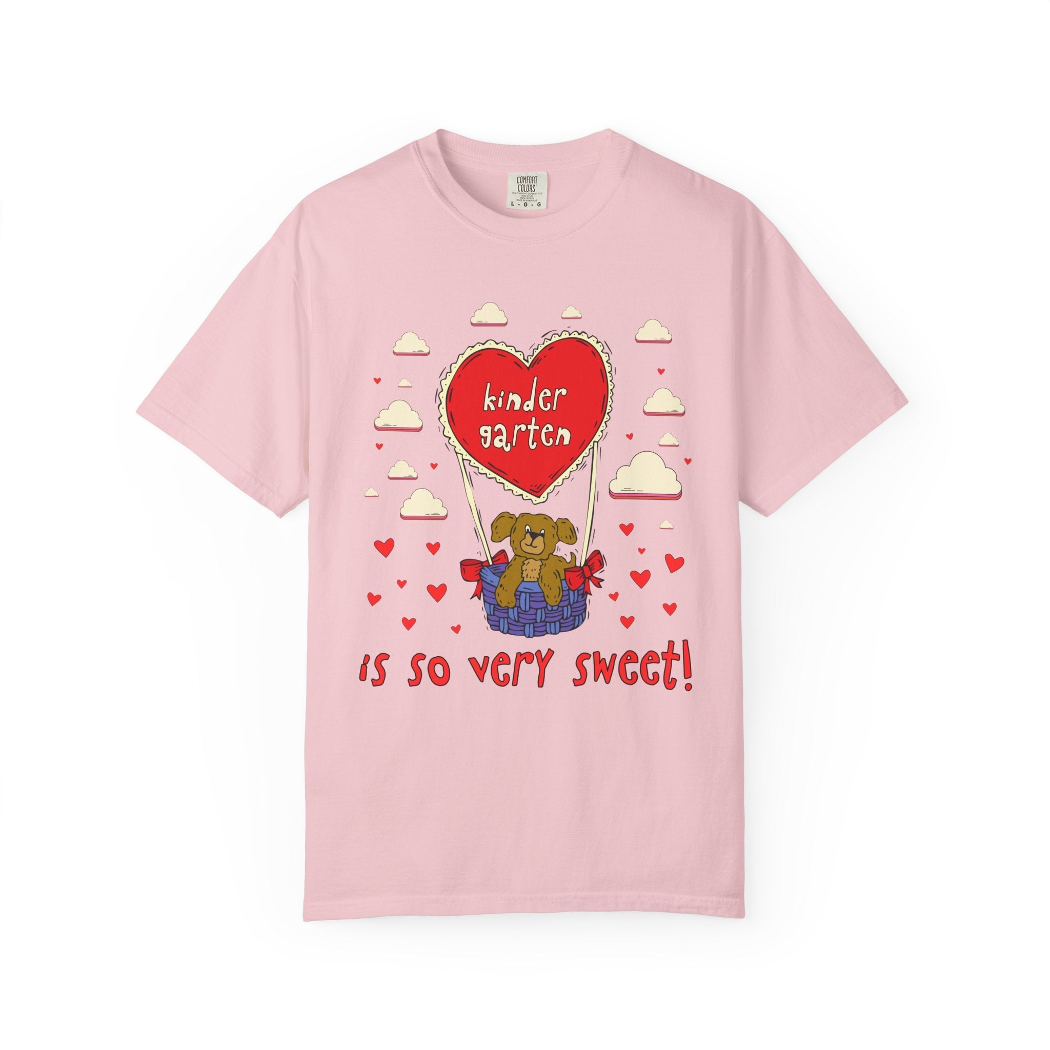 Valentines Day Elementary School Matching Teacher T-Shirt with Cute 90s Throwback Aesthetic: Learning is So Very Sweet! | Dreamcore Dog Tee - Opal and June