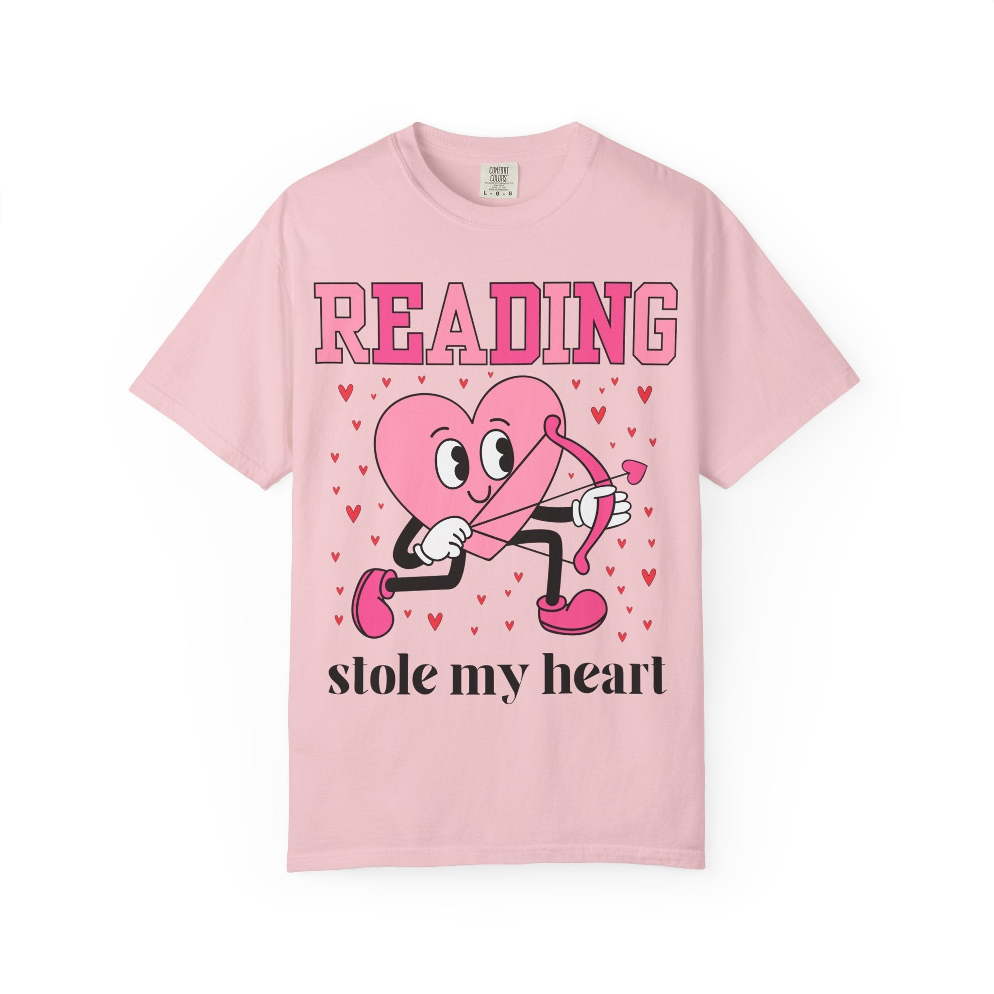 Valentine's Day Teacher Tee Shirt for Elementary School Teachers, Cute Middle School Math Teacher T-Shirt with Hearts, Science Teacher - Opal and June