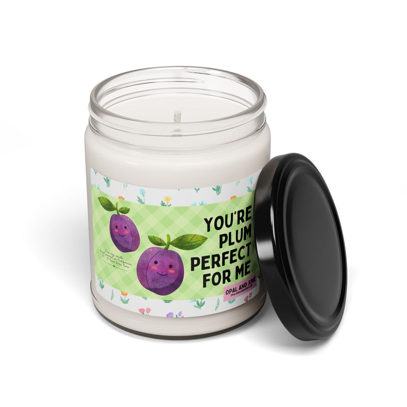 Valentines Gift: Funny Fruit Pun Candle - Opal and June