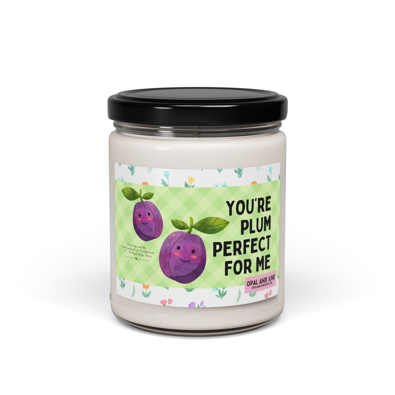 Valentines Gift: Funny Fruit Pun Candle - Opal and June