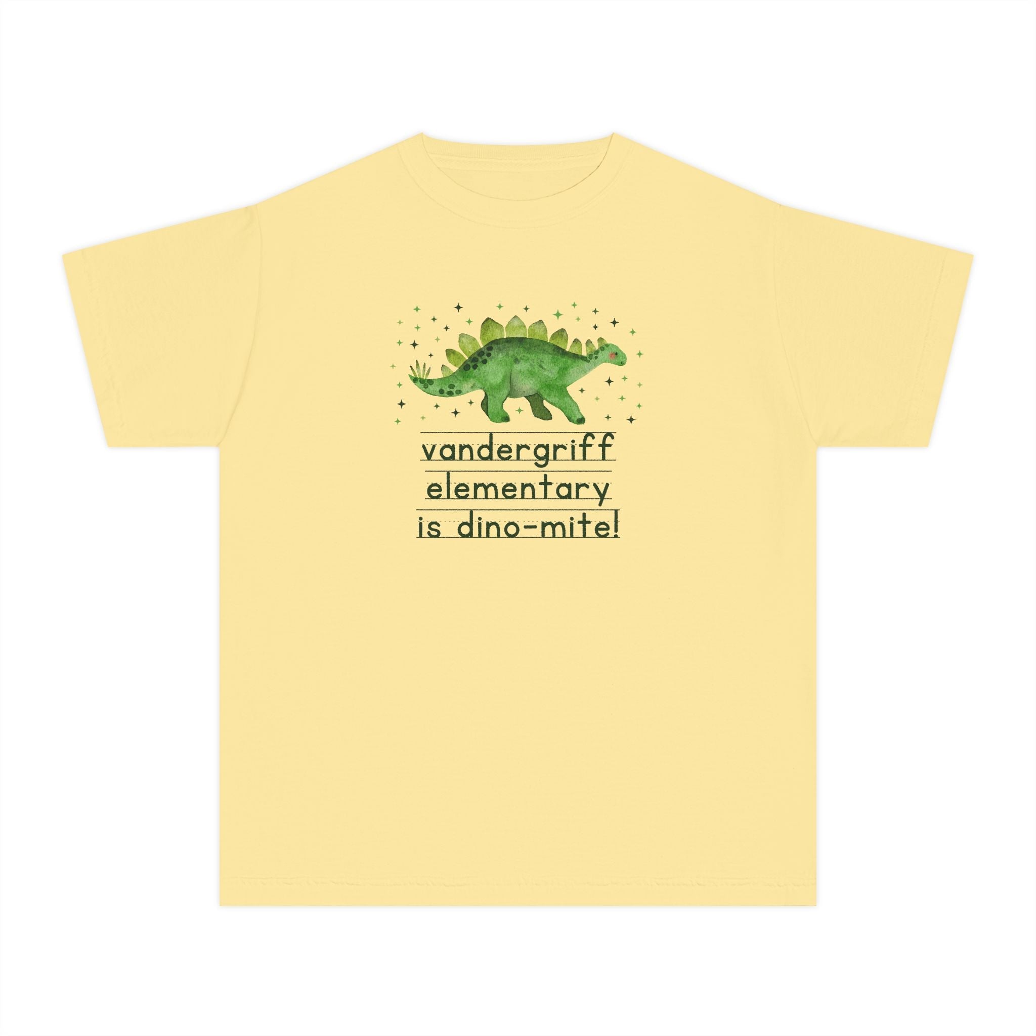 Vandergriff Elementary is Dino - mite! | FPS + Opal and June Kids T-Shirt, Fayetteville Public Schools - Opal and June