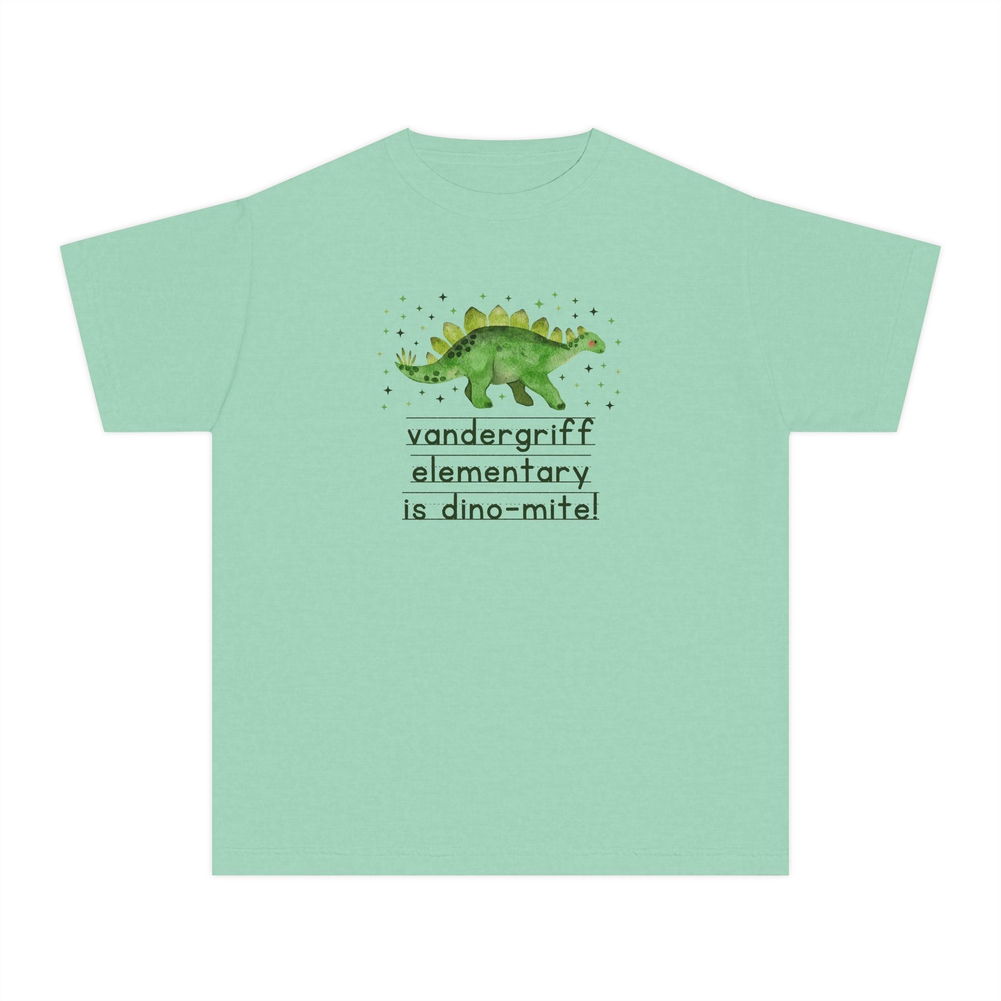 Vandergriff Elementary is Dino - mite! | FPS + Opal and June Kids T-Shirt, Fayetteville Public Schools - Opal and June