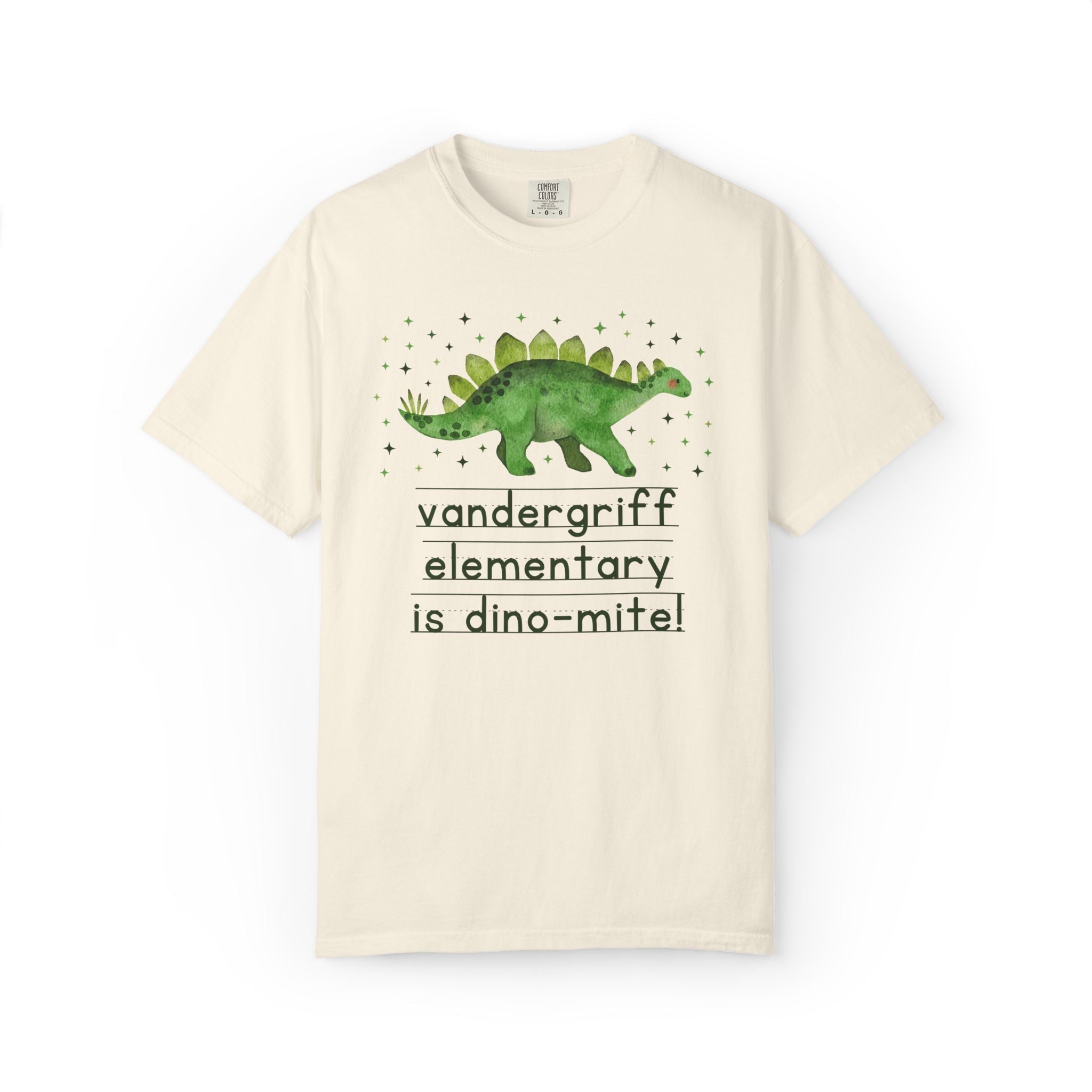 Vandergriff Elementary is Dino - mite! | FPS + Opal and June T-Shirt, Fayetteville Public Schools - Opal and June