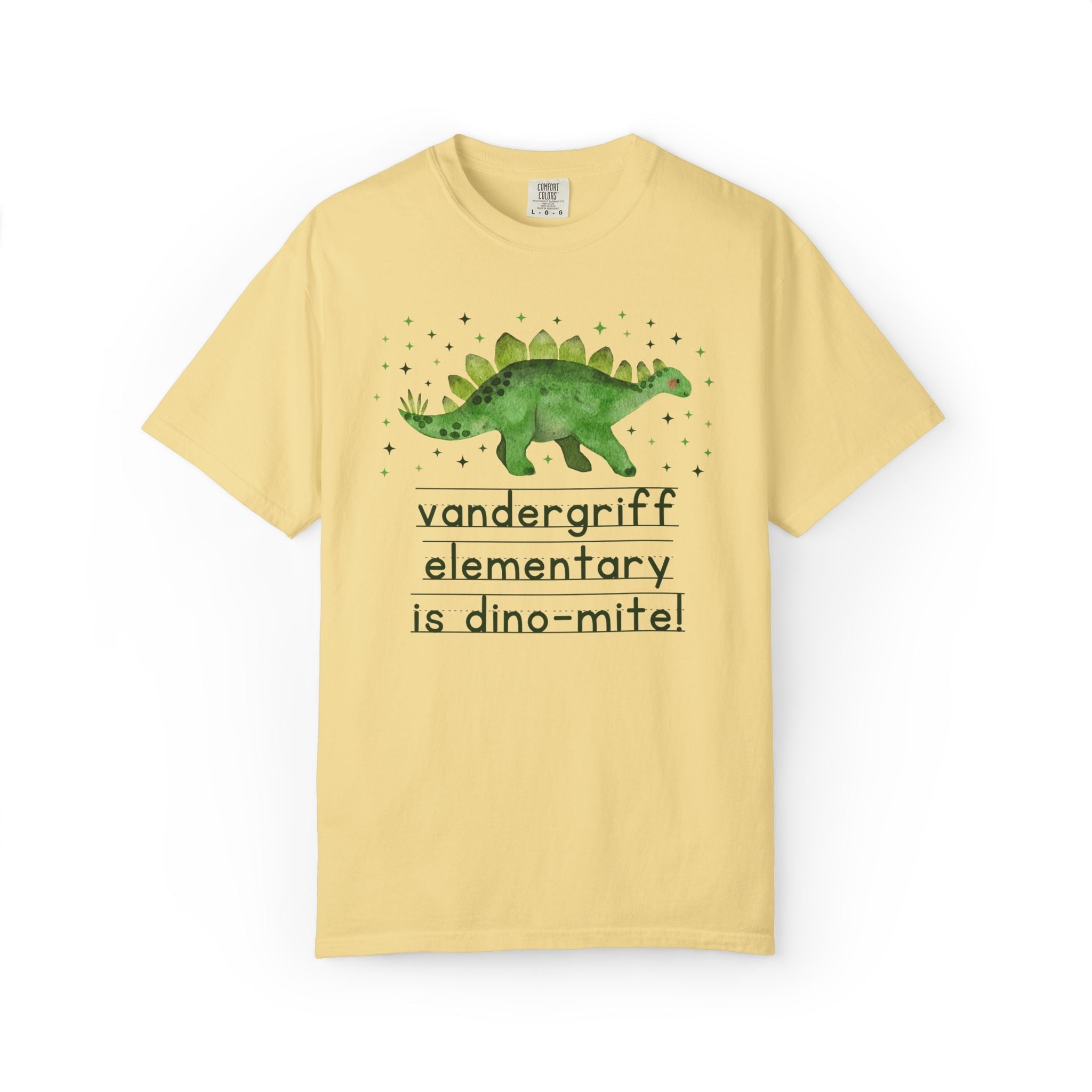 Vandergriff Elementary is Dino - mite! | FPS + Opal and June T-Shirt, Fayetteville Public Schools - Opal and June