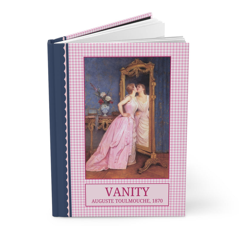 Vanity by Auguste Toulmouche: Floral Art History Notebook - Opal and June