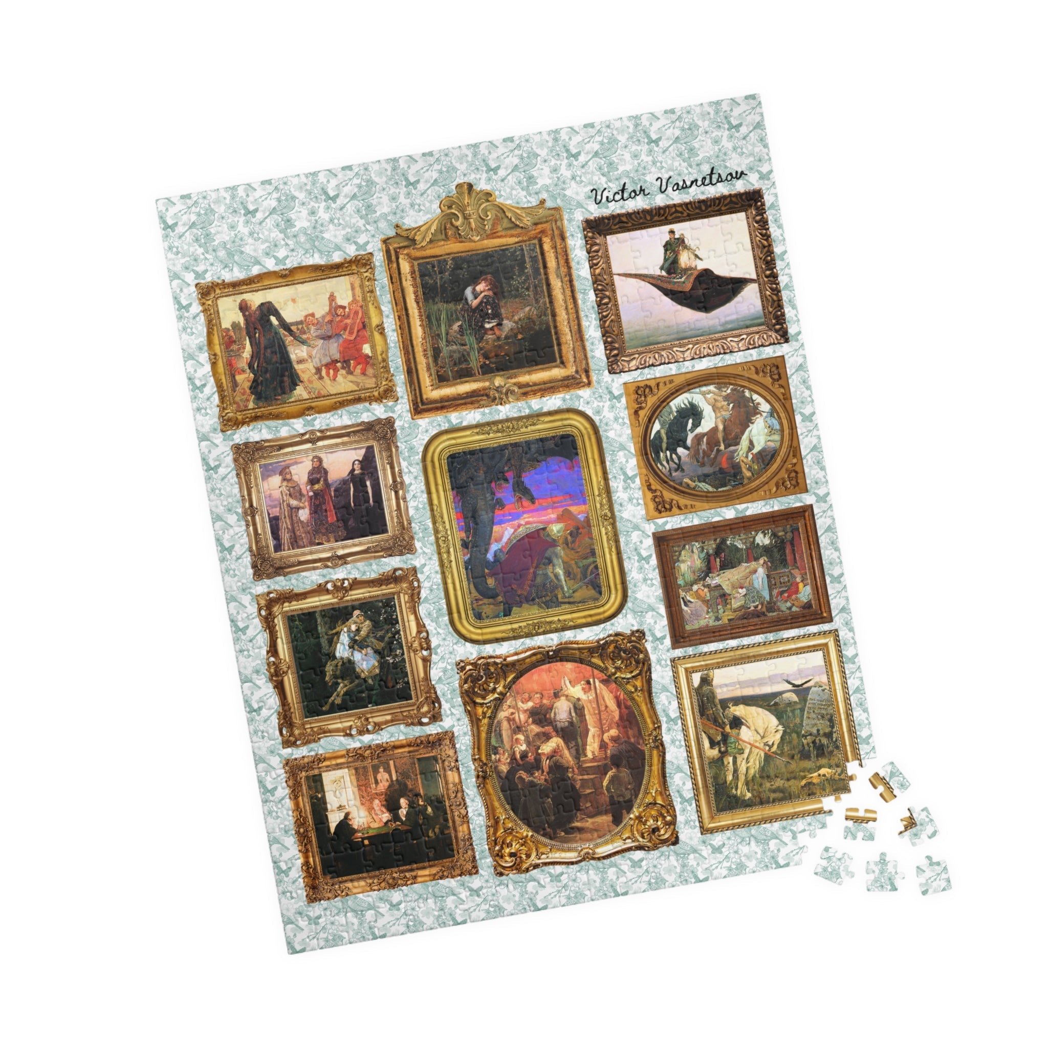 Victor Vasnetsov Russian Art History Puzzle - Opal and June