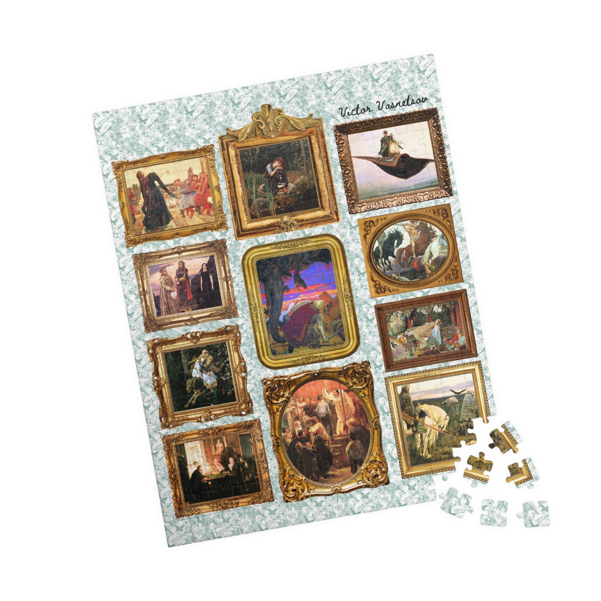 Victor Vasnetsov Russian Art History Puzzle - Opal and June