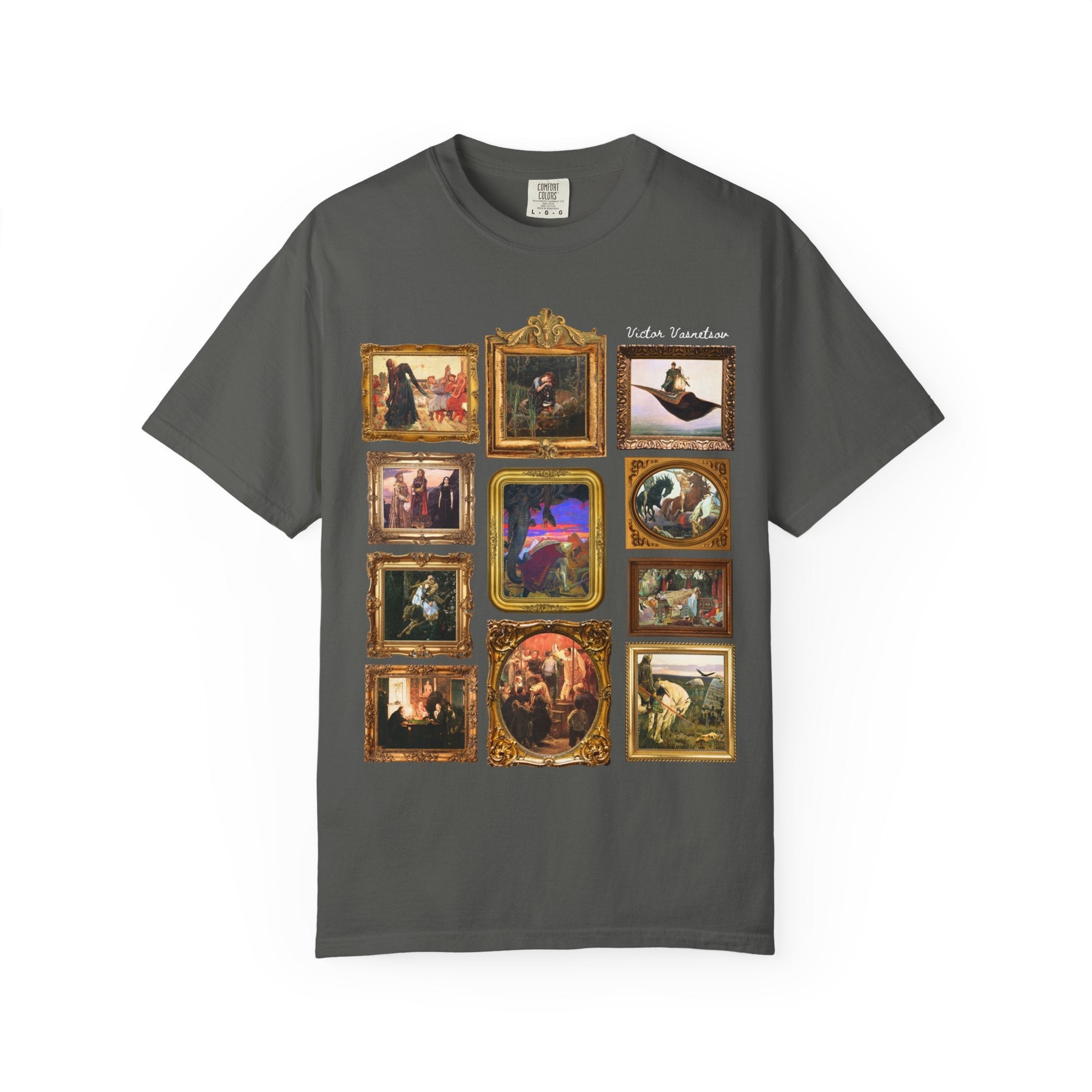 Viktor Vasnetsov Russian Art History Teacher Tee Shirt, Mythological and Historical 19th Century Paintings, Symbolism Art Historian Gift - Opal and June