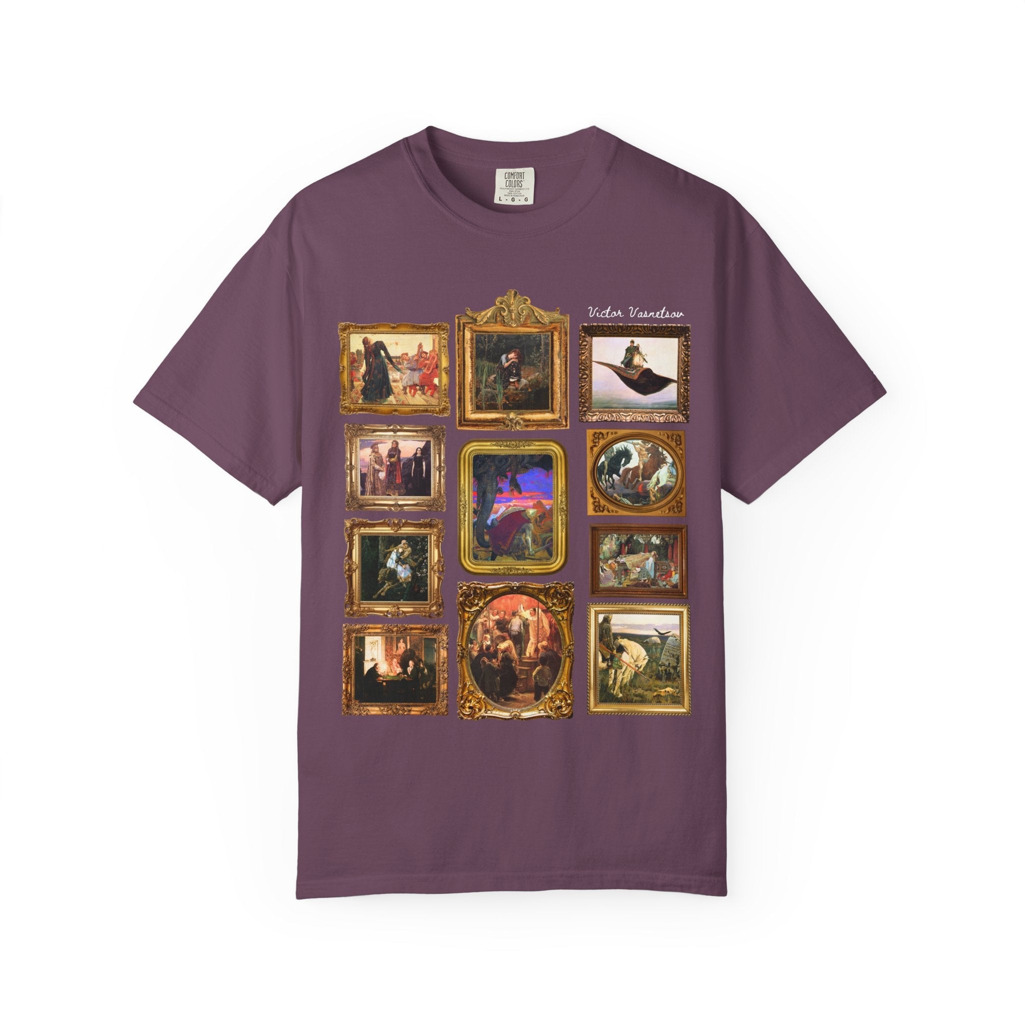 Viktor Vasnetsov Russian Art History Teacher Tee Shirt, Mythological and Historical 19th Century Paintings, Symbolism Art Historian Gift - Opal and June