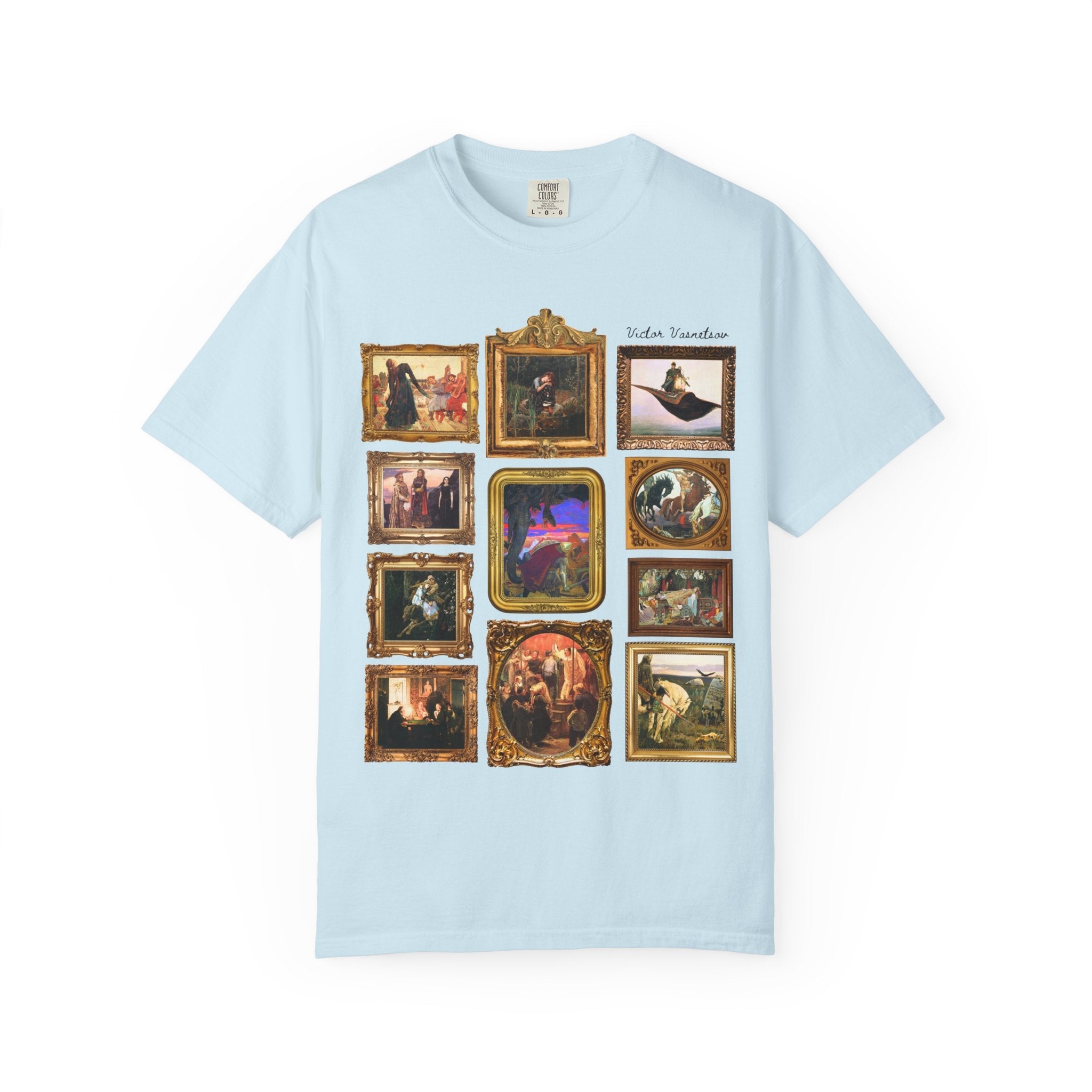 Viktor Vasnetsov Russian Art History Teacher Tee Shirt, Mythological and Historical 19th Century Paintings, Symbolism Art Historian Gift - Opal and June
